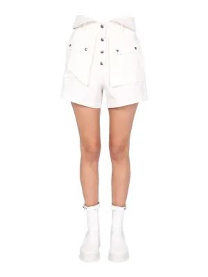 Philosophy Di Lorenzo Serafini High Waist Folded Shorts