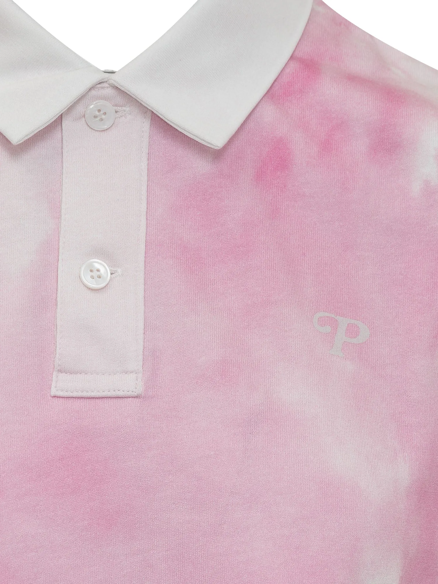 Philosophy Di Lorenzo Serafini Logo Printed Cropped Polo Top