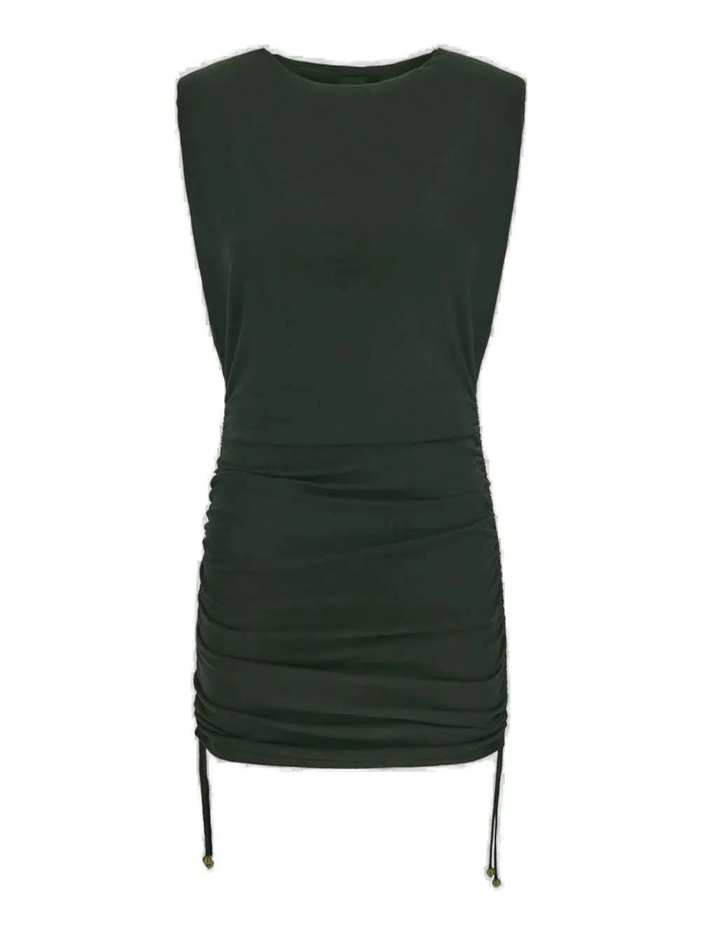 Pinko Constructed Shoulder Mini Dress