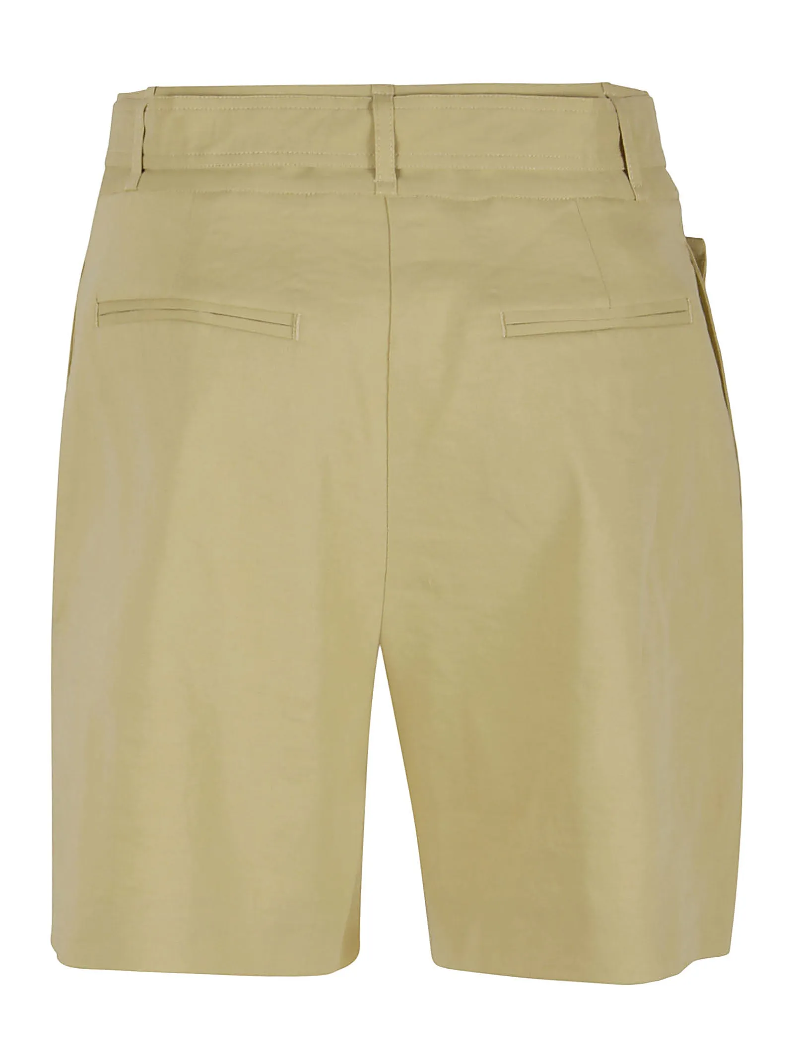 Pinko High Waist Straight Cut Shorts