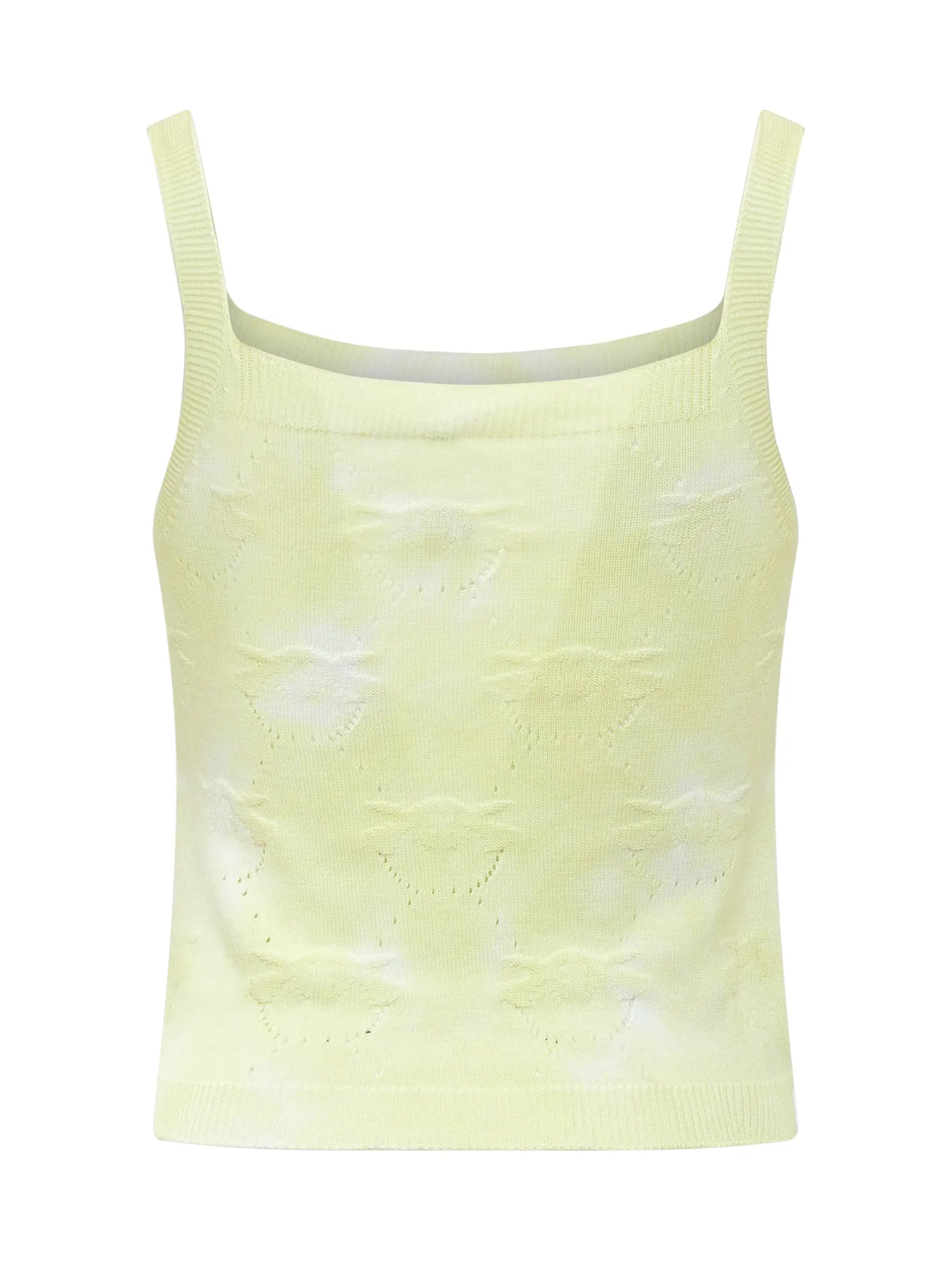 Pinko Tie-Dye Knitted Sleeveless Top