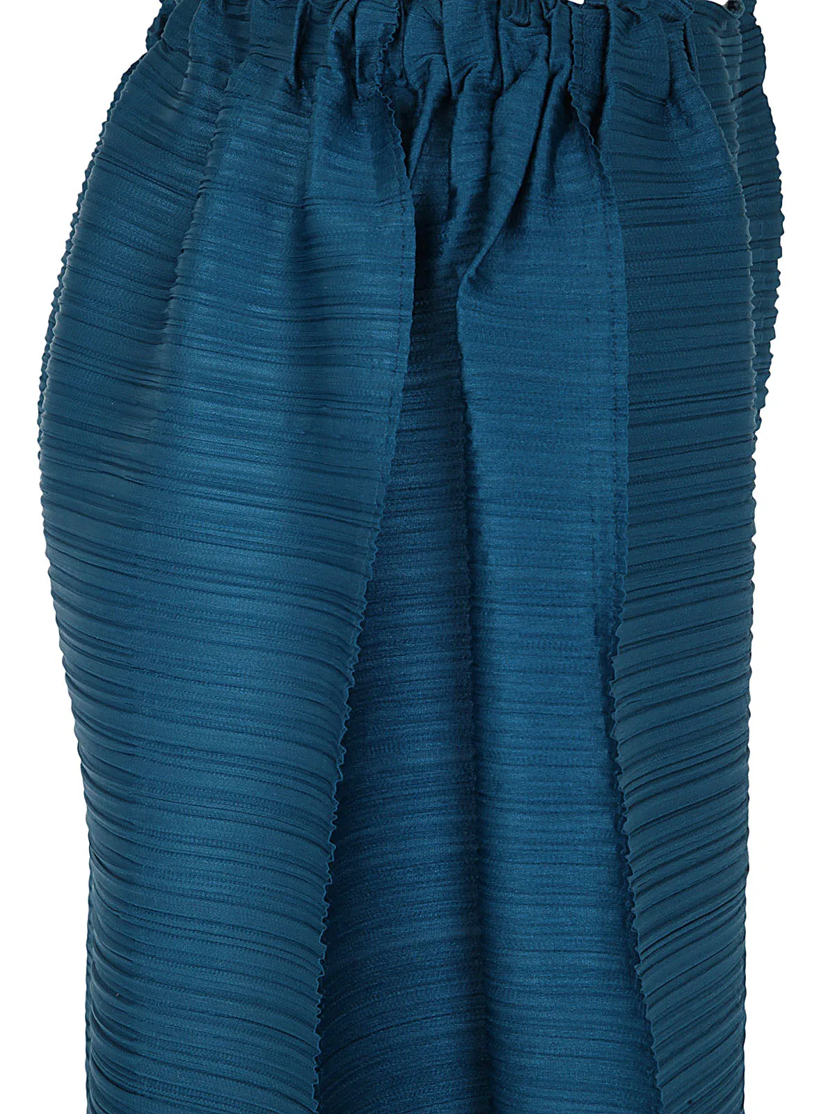 Pleats Please By Issey Miyake Elasticated Waist Hopping Pleated Trousers
