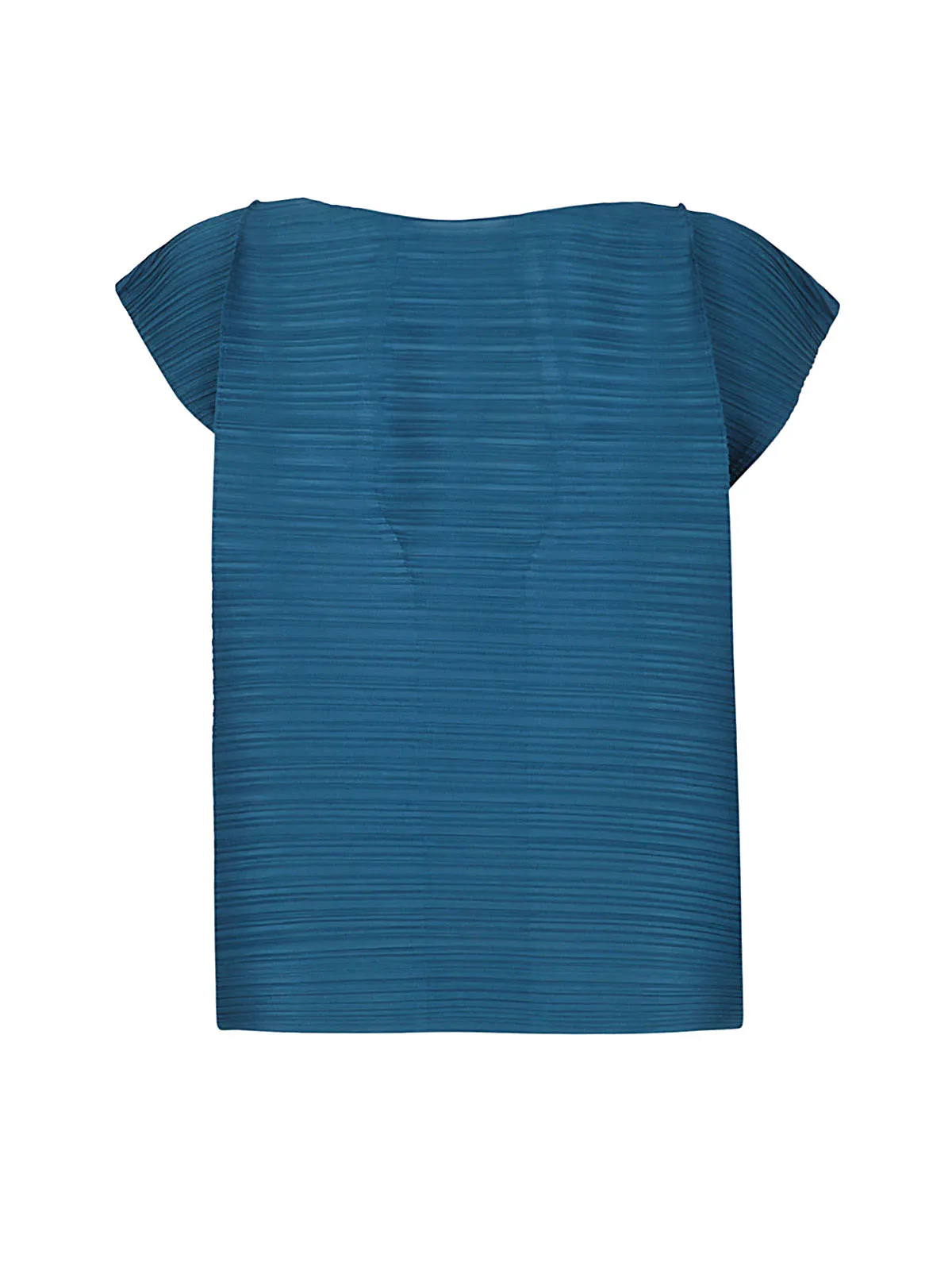 Pleats Please By Issey Miyake Pleated Crewneck Top