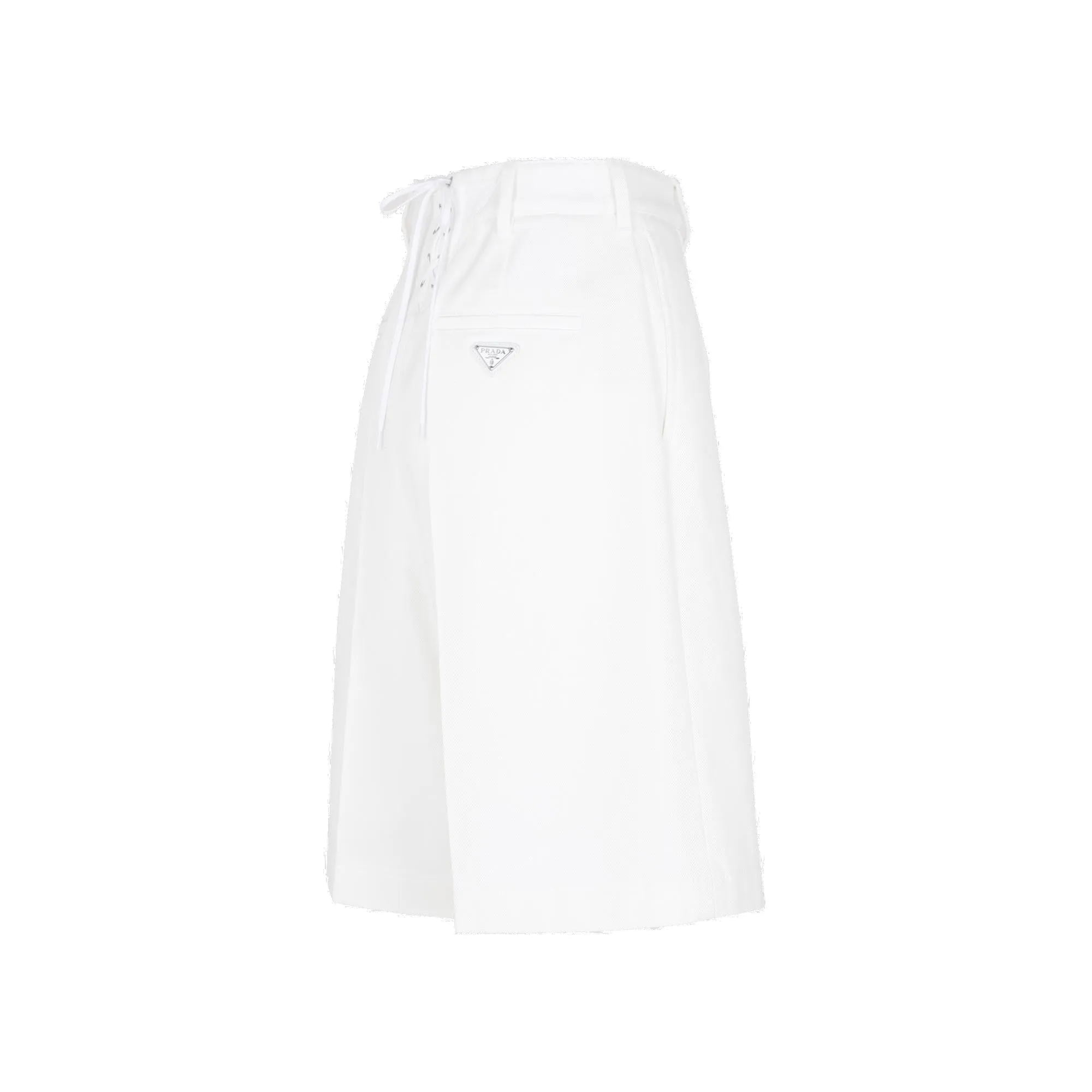 Prada Lace-Up Shorts