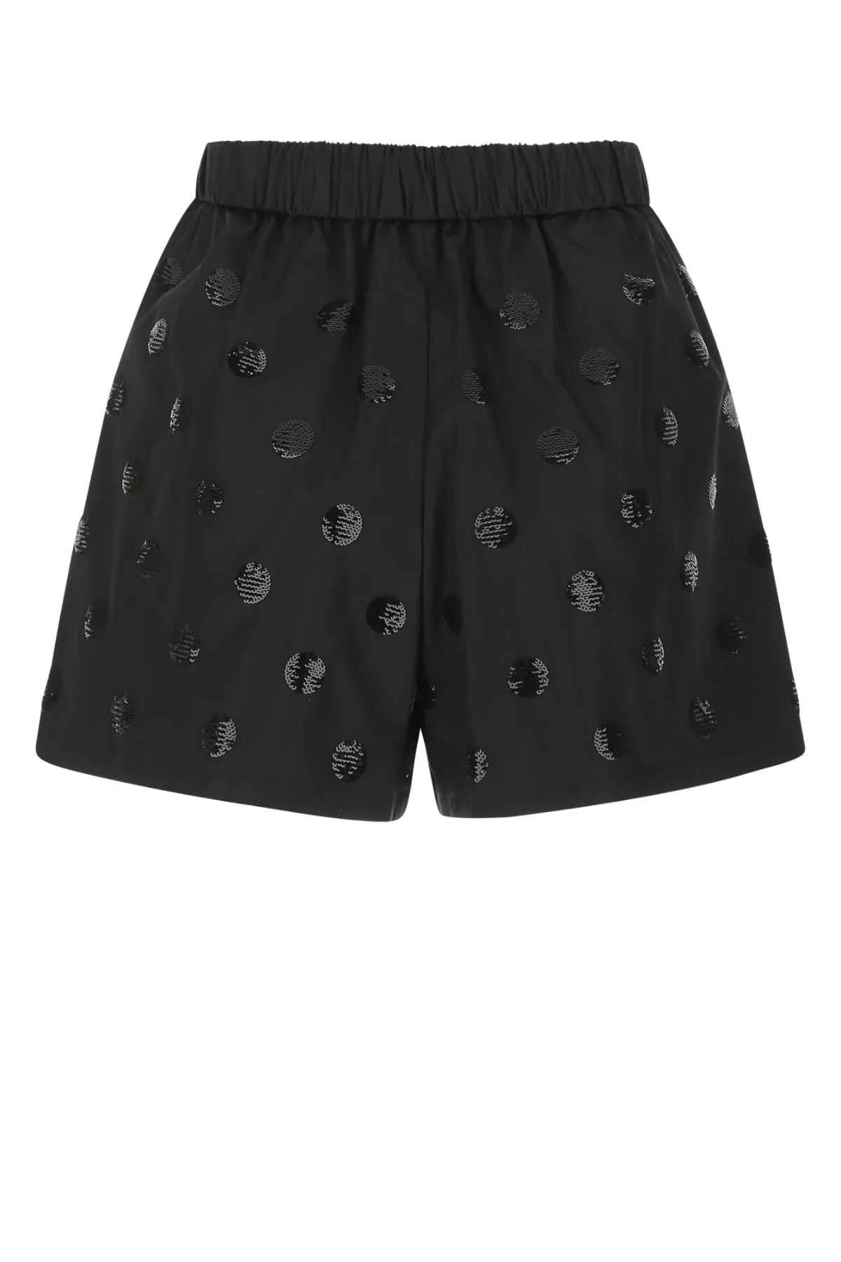 Prada Re-Nylon Sequins Polka-Dot Shorts
