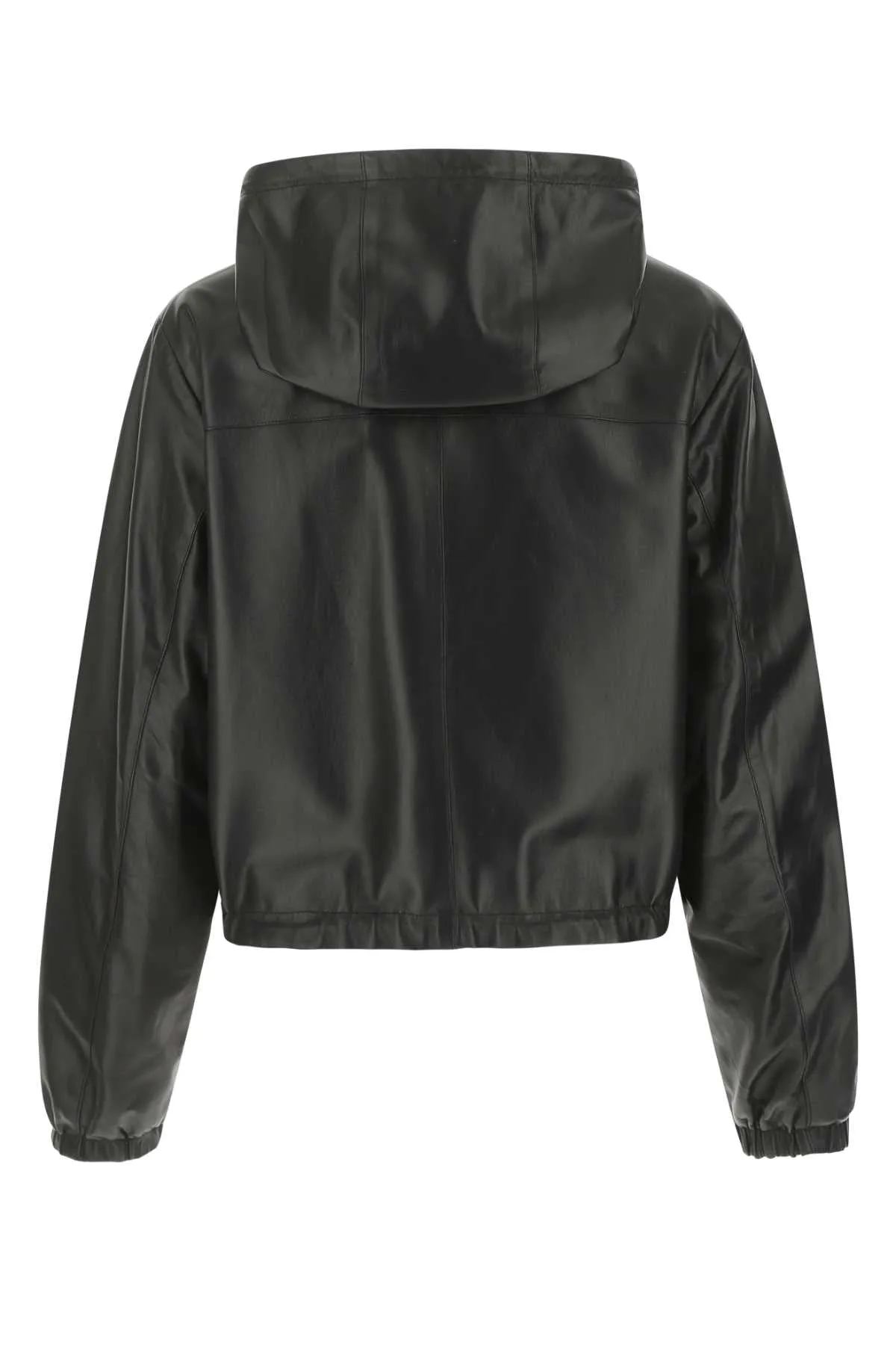Prada Zip-Up Hooded Jacket