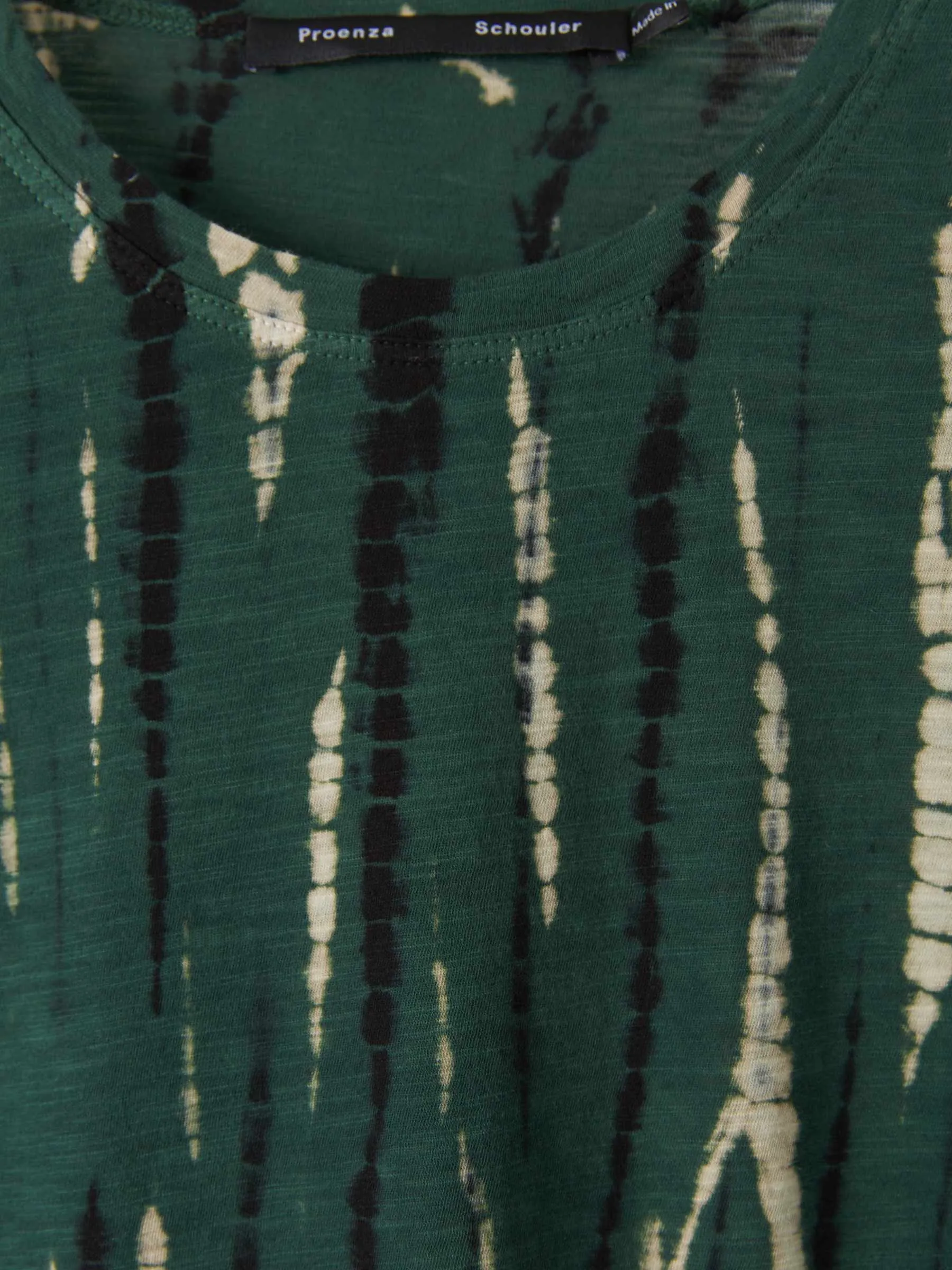 Proenza Schouler Tie-Dye Printed Top