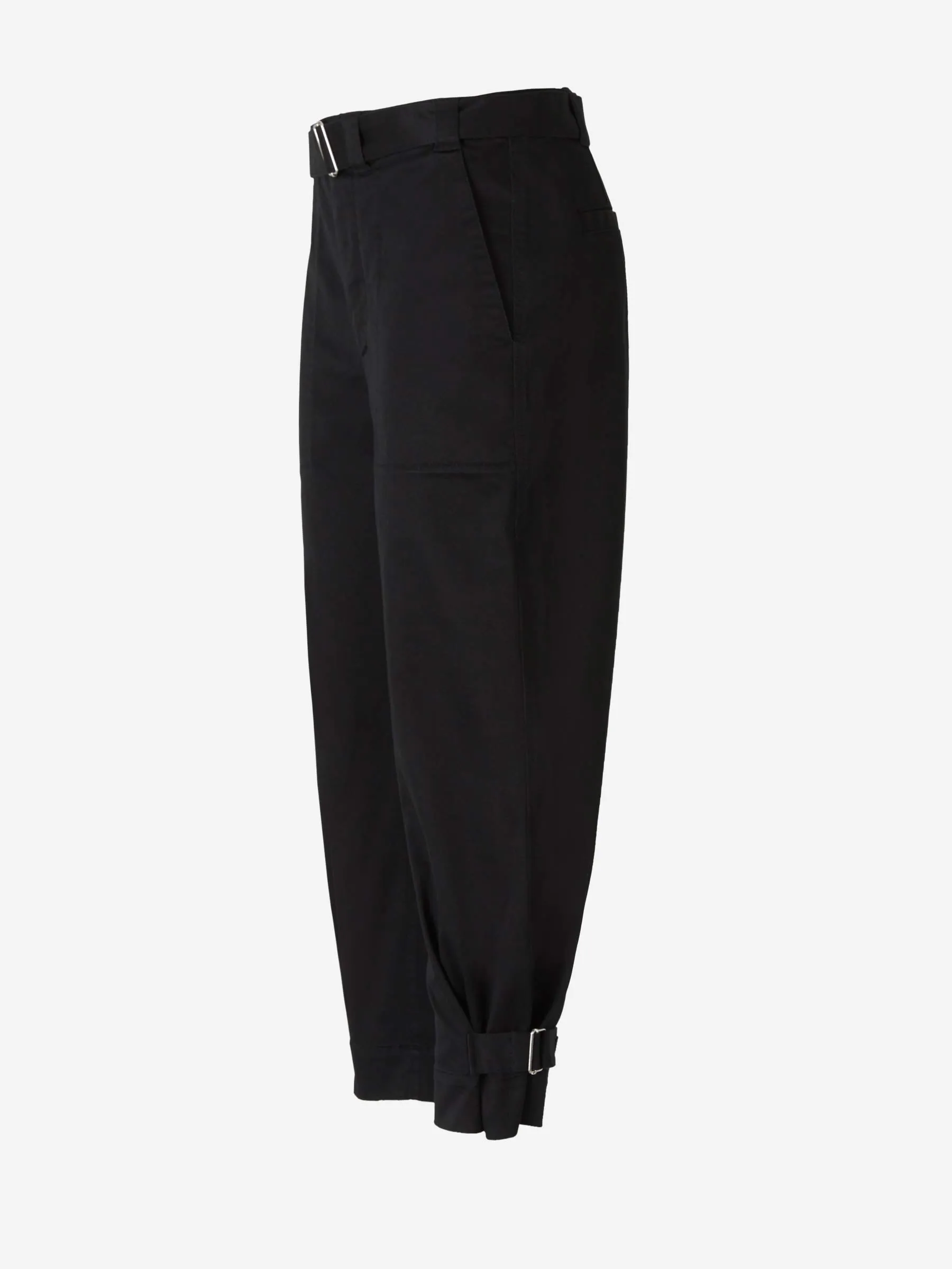 Proenza Schouler White Label Belted Tapered Pants