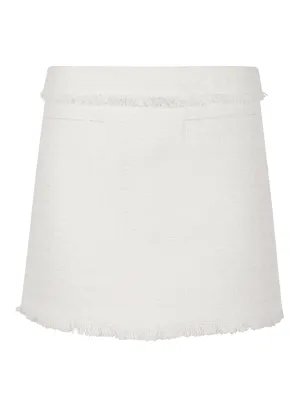 Proenza Schouler White Label Tweed Mini Skirt