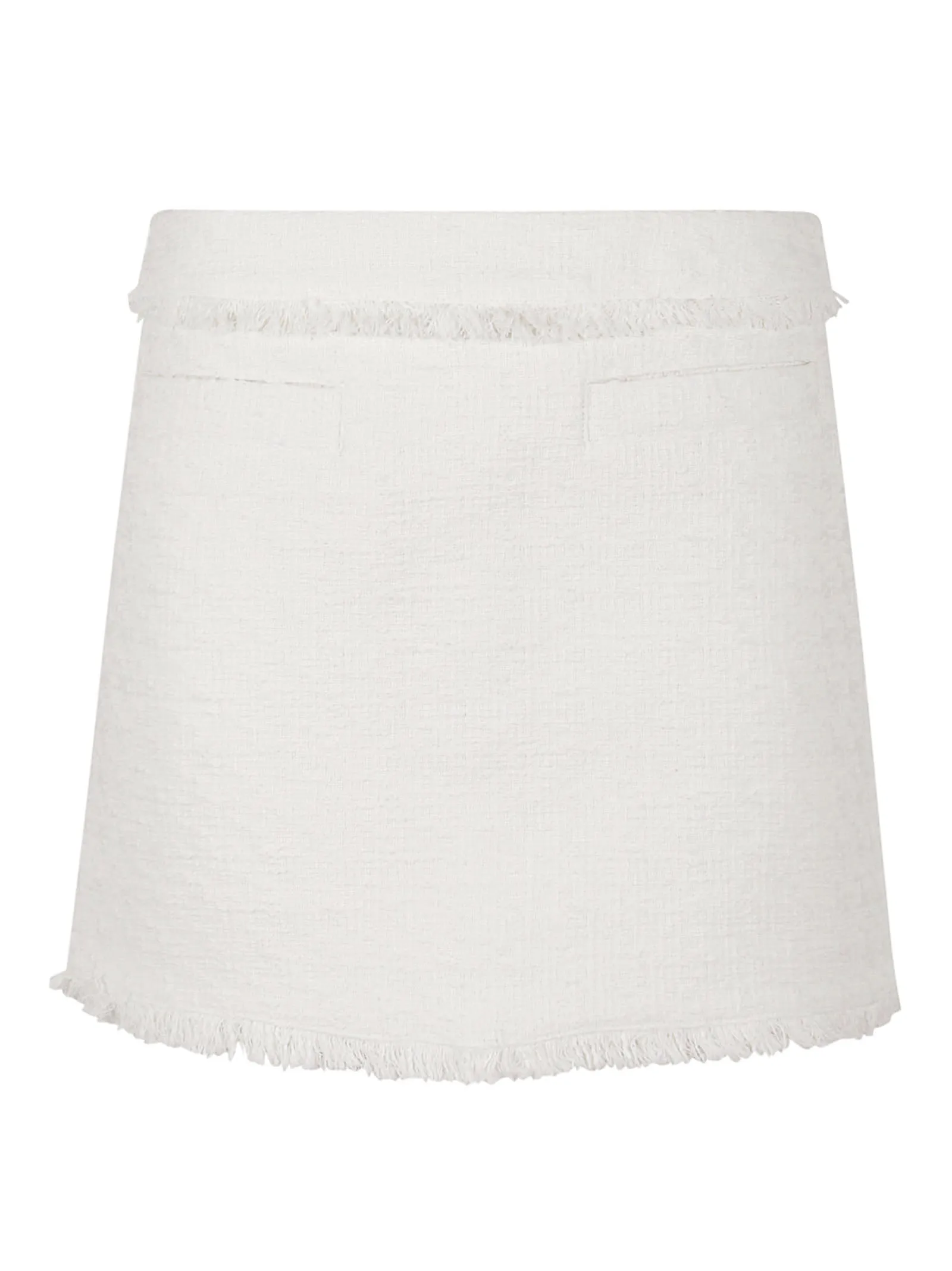 Proenza Schouler White Label Tweed Mini Skirt