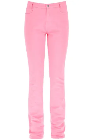 Raf Simons High Waist Slim Fit Jeans
