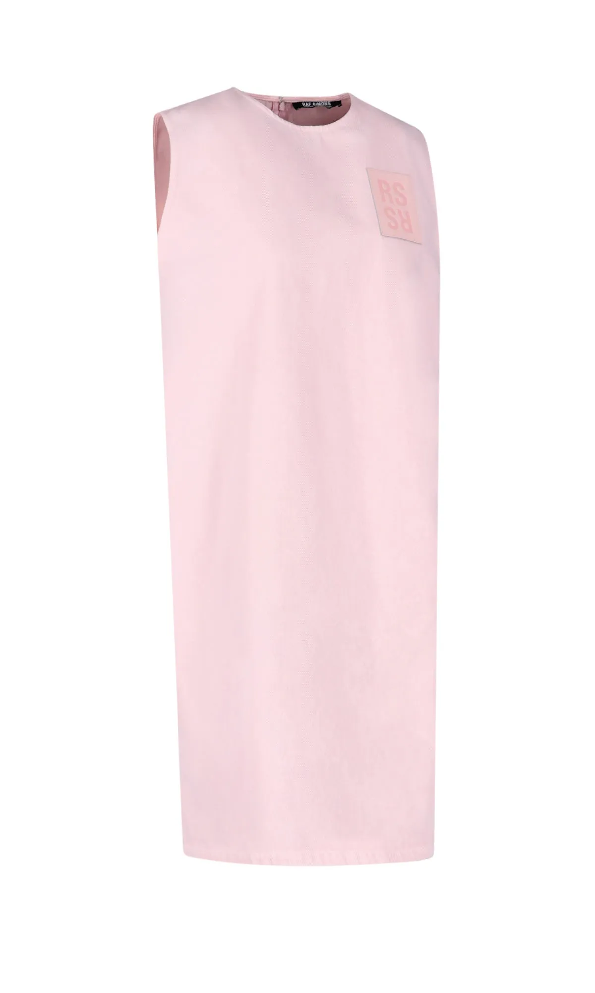 Raf Simons Logo Patch Sleeveless Dress
