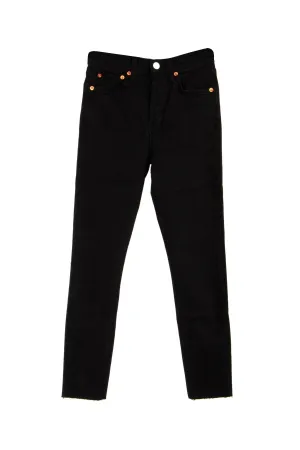 RE/DONE Cropped High Rise Jeans
