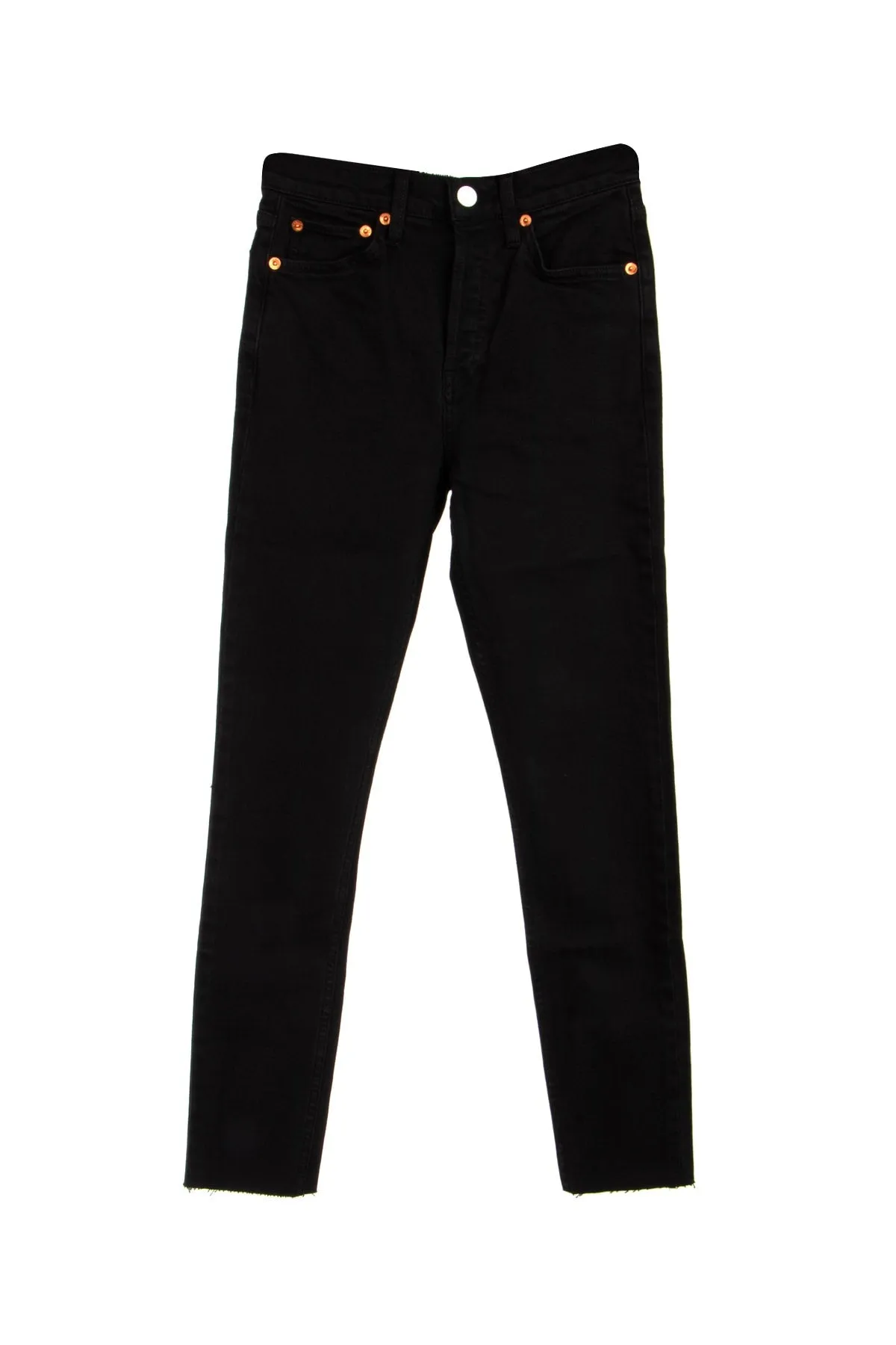 RE/DONE Cropped High Rise Jeans