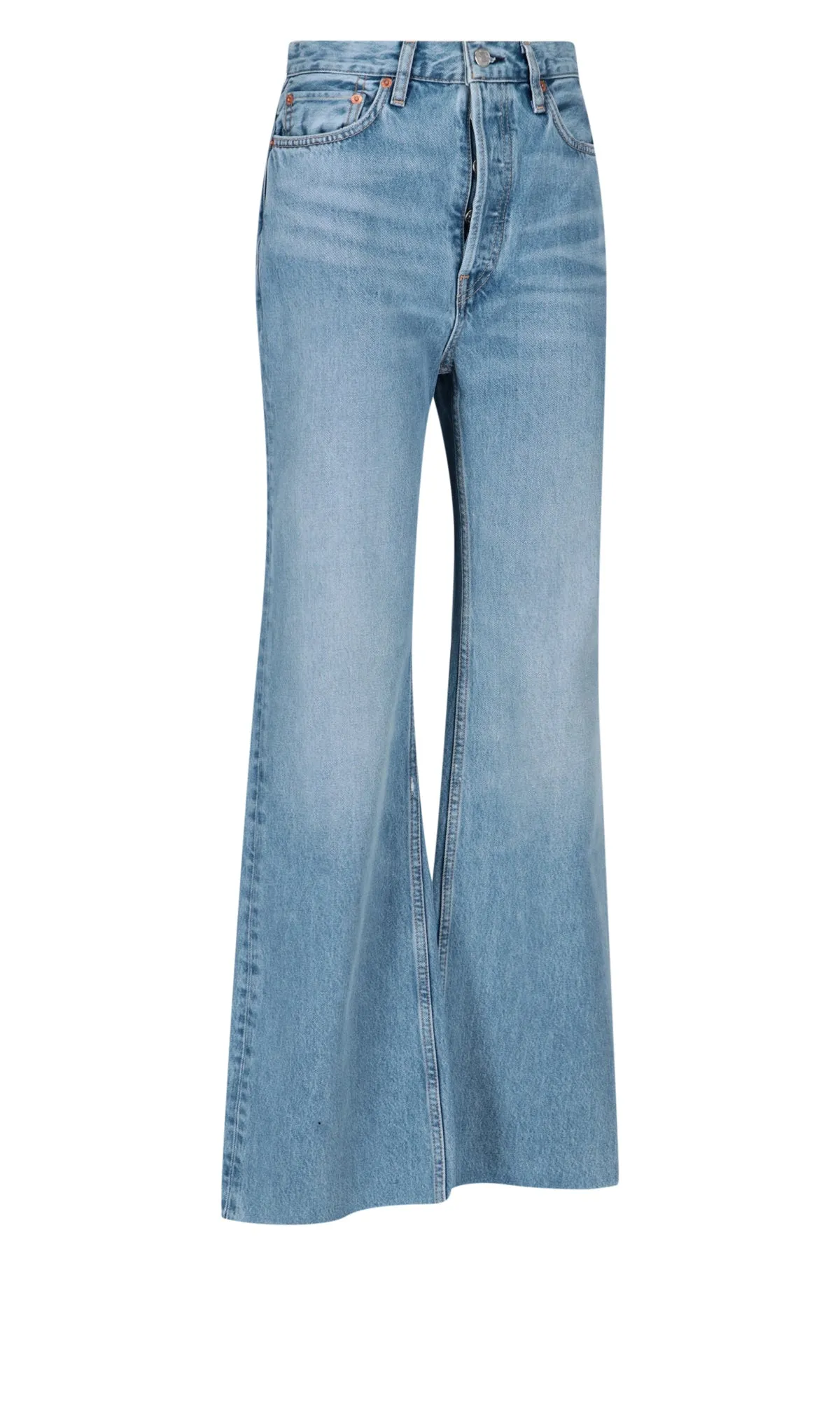RE/DONE Flared High-Rise Jeans