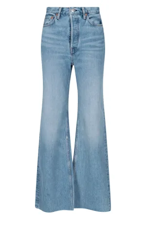 RE/DONE Flared High-Rise Jeans