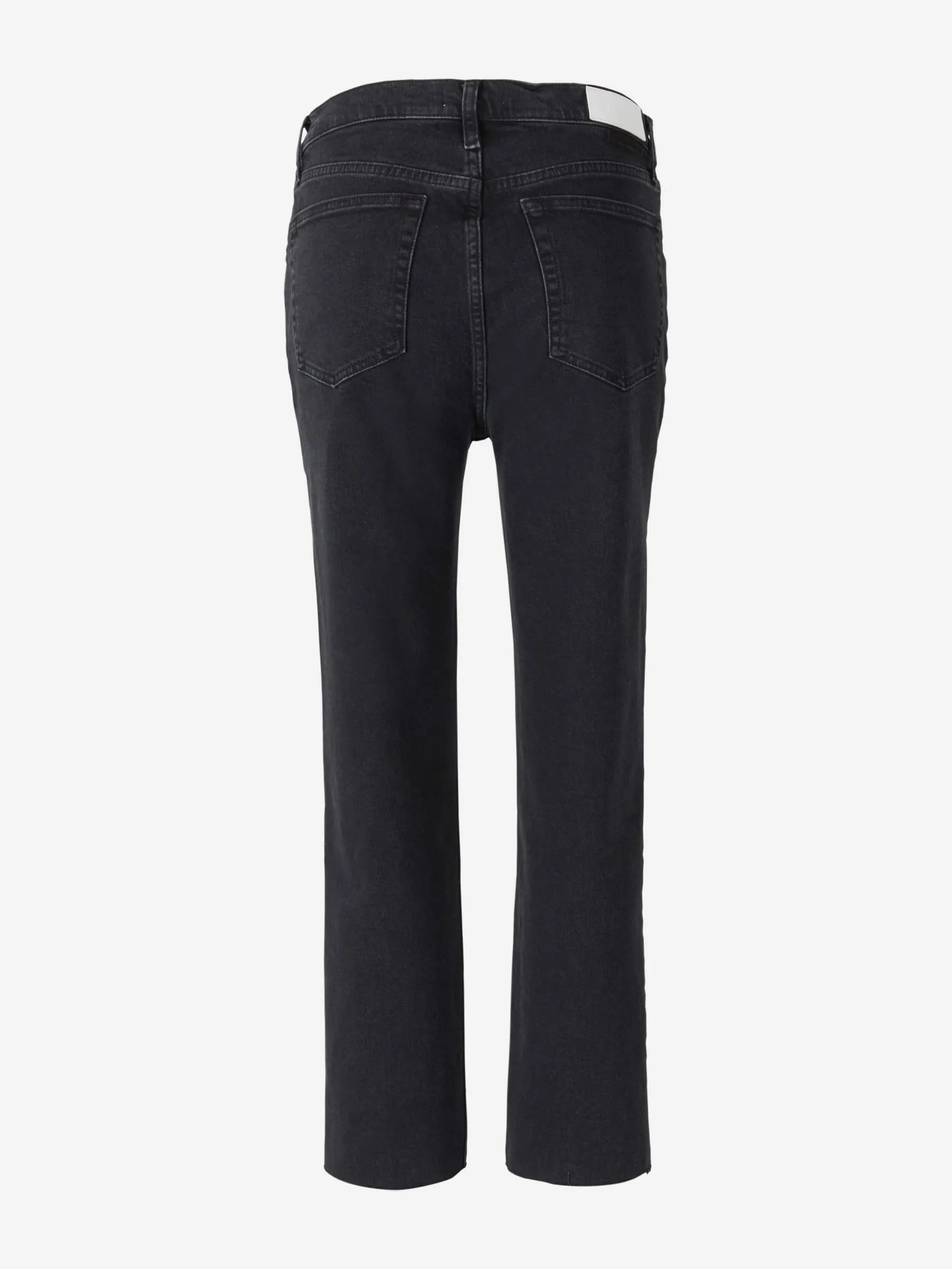 RE/DONE High Rise Stove Pipe Jeans