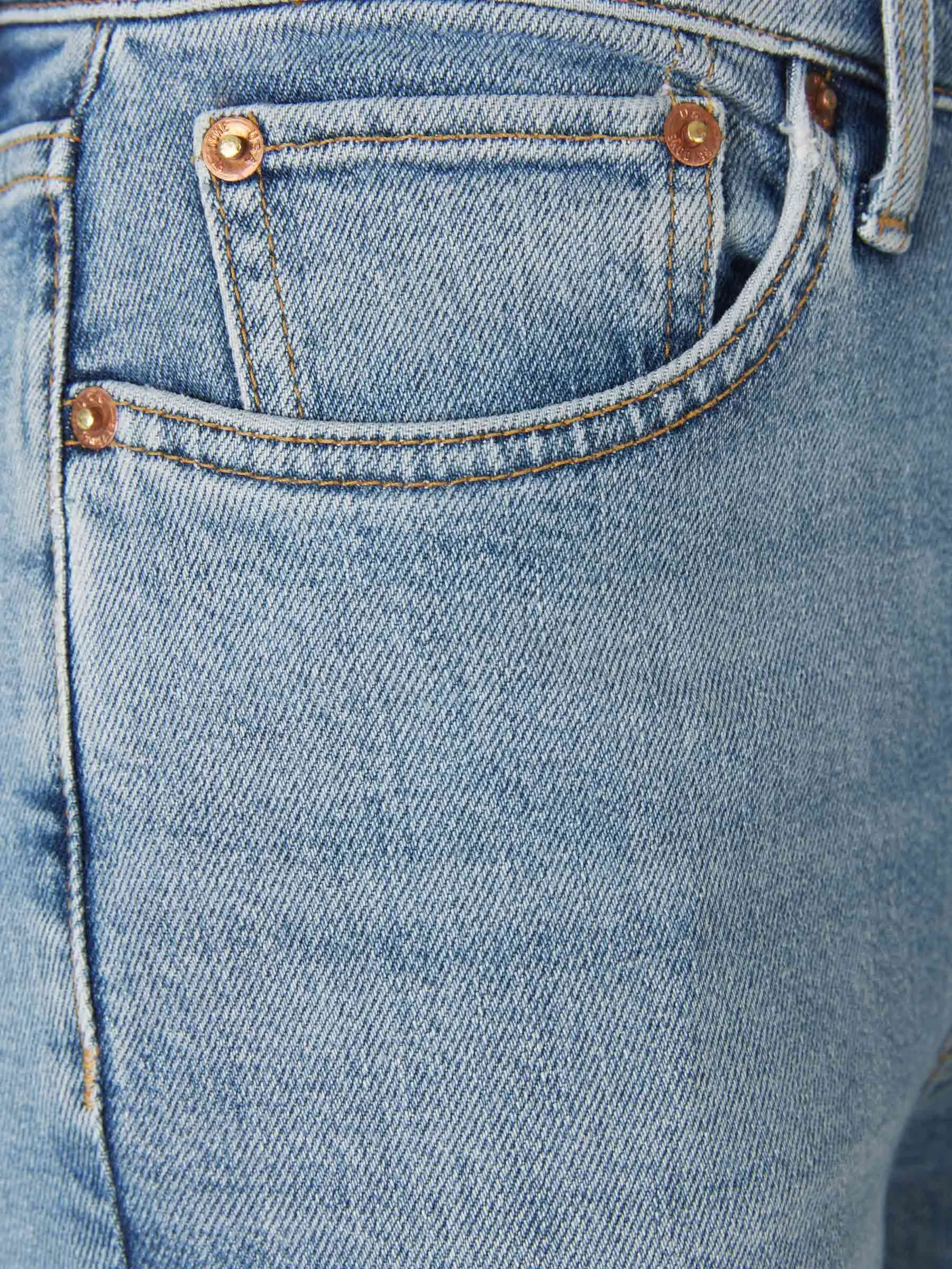RE/DONE Logo Patch Ankle-Cropped Jeans