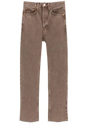 RE/DONE Stove Straight-Leg Jeans