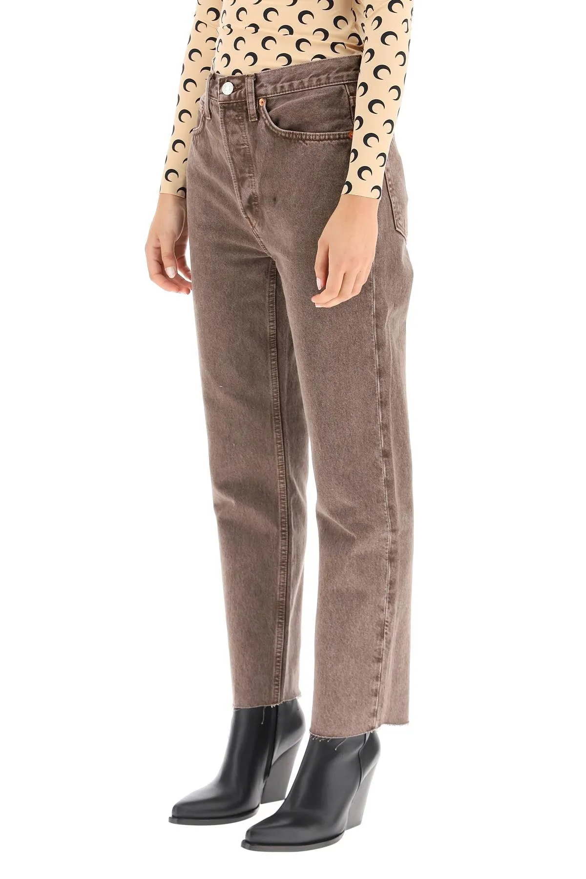 RE/DONE Stove Straight-Leg Jeans