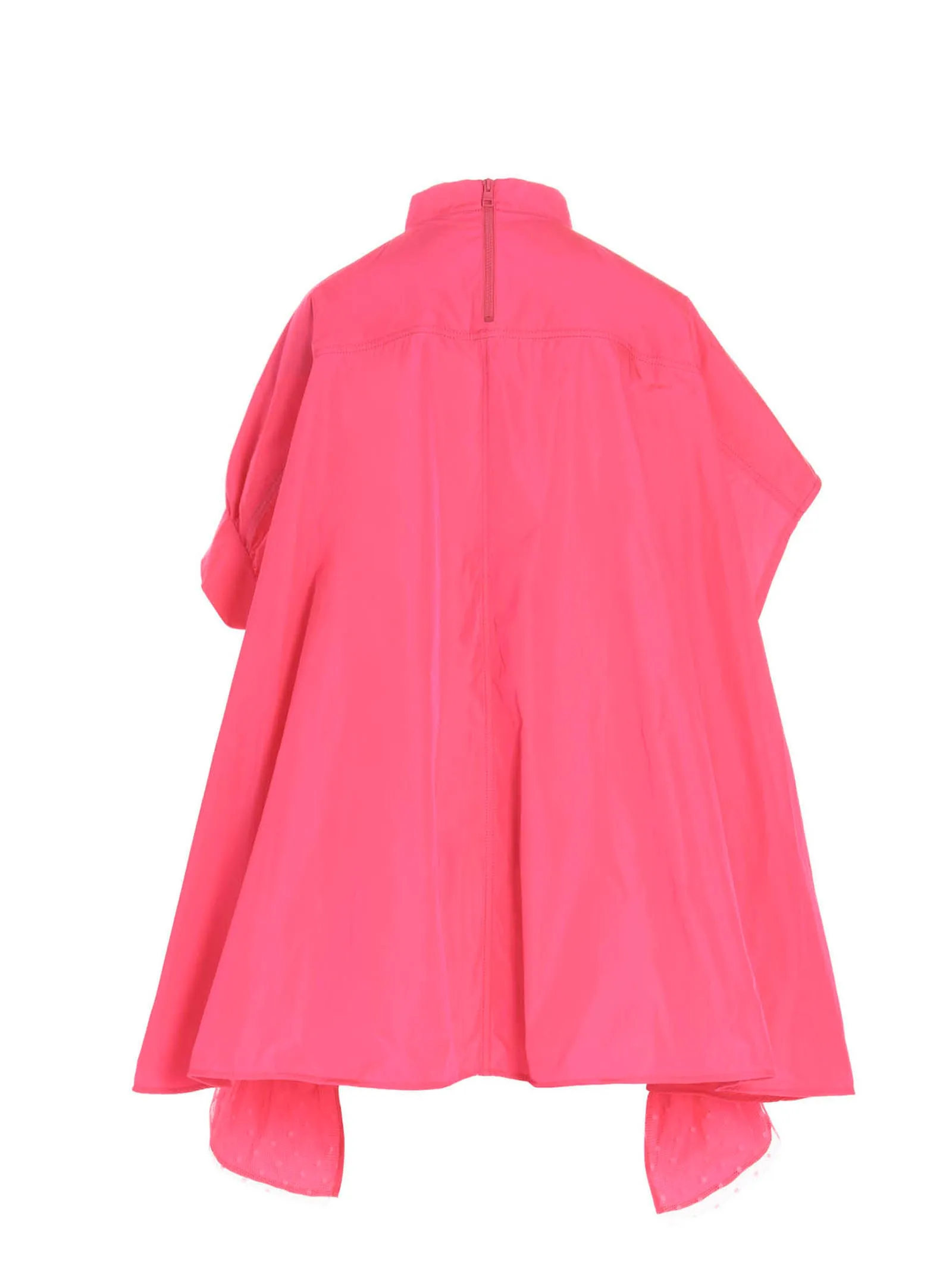 REDValentino Asymmetric Sleeved Mini Dress