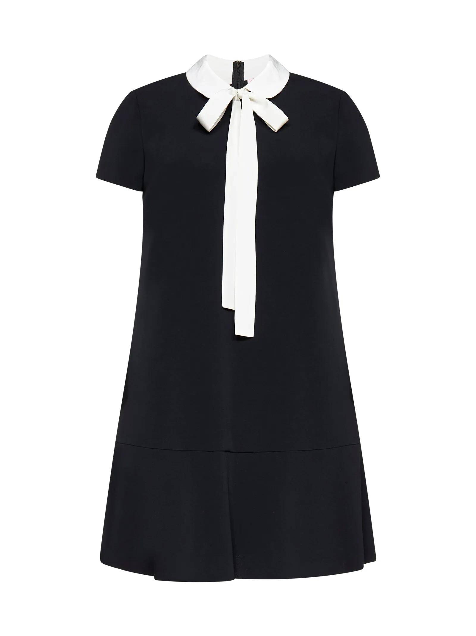 REDValentino Bow Detailed Mini Dress