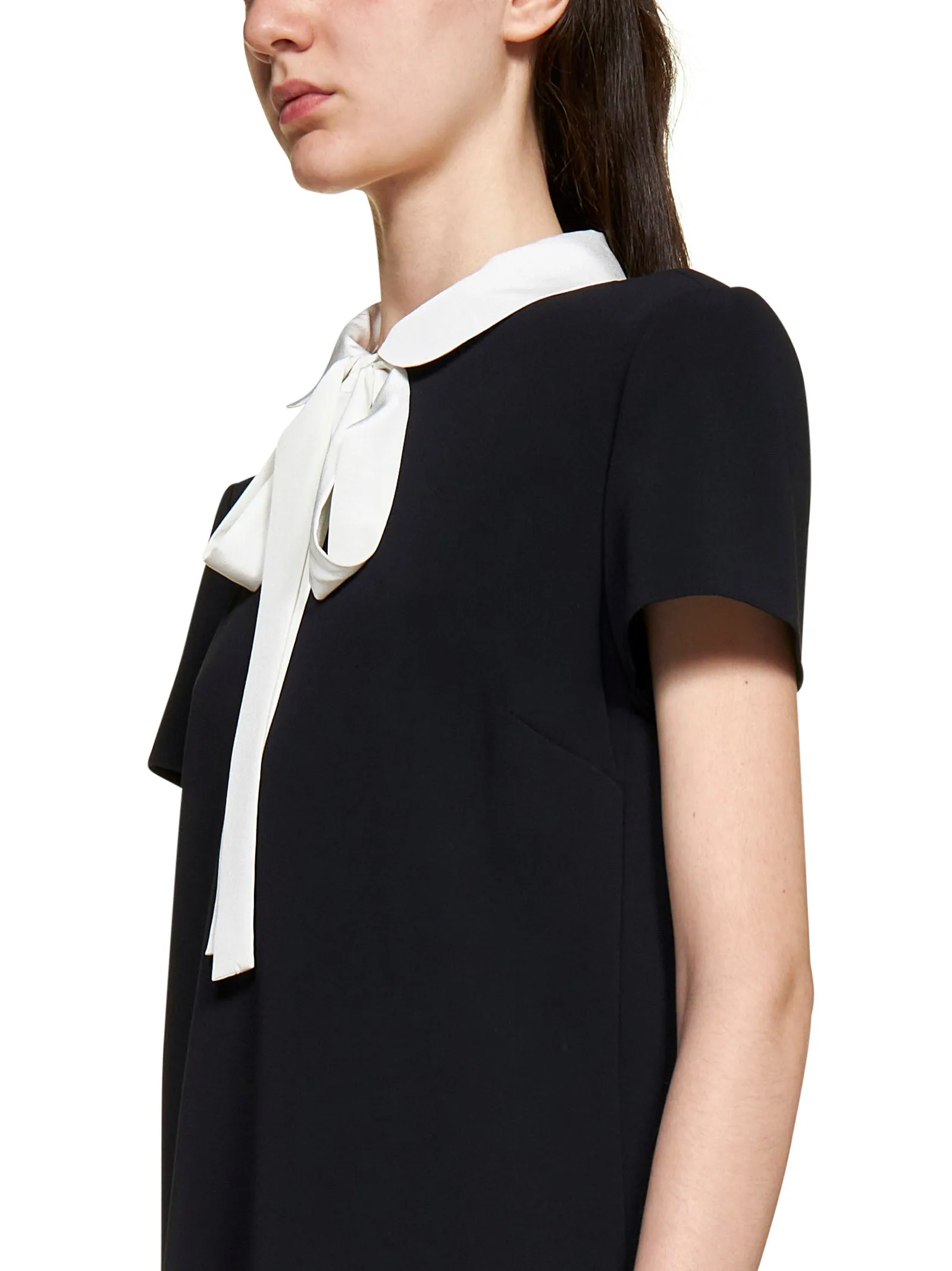 REDValentino Bow Detailed Mini Dress