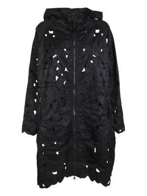 REDValentino Cut Out Detailed Hooded Jacket