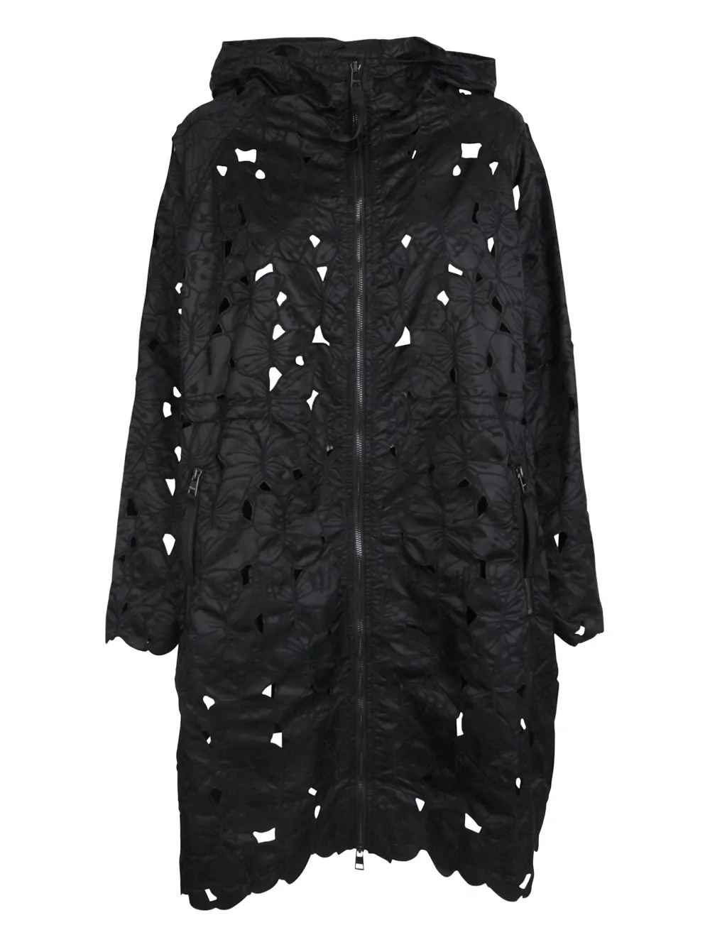 REDValentino Cut Out Detailed Hooded Jacket