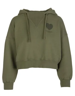 REDValentino Drawstring Slogan Printed Hoodie