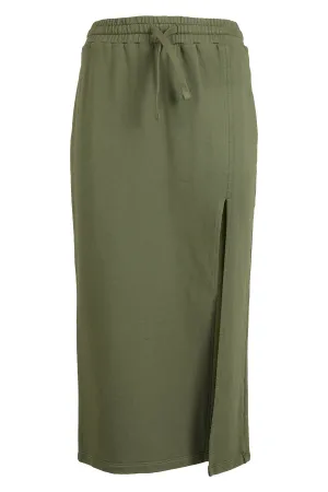 REDValentino Side Slit Midi Skirt