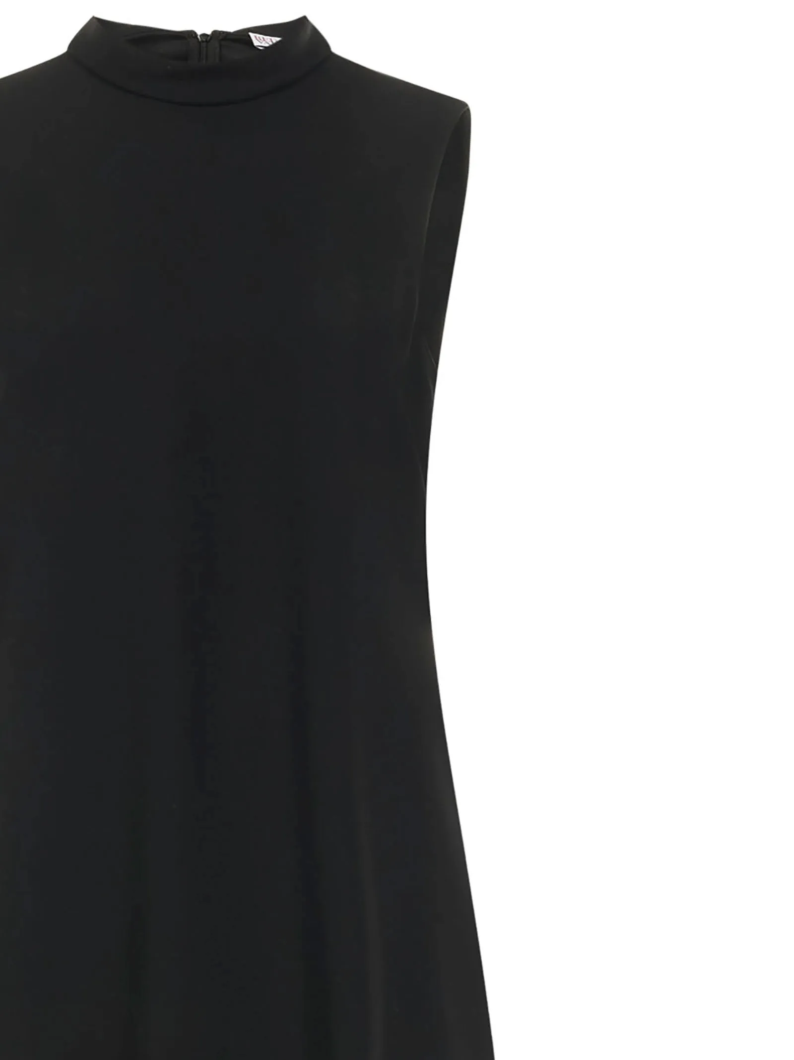 REDValentino Turtleneck Sleeveless Mini Dress