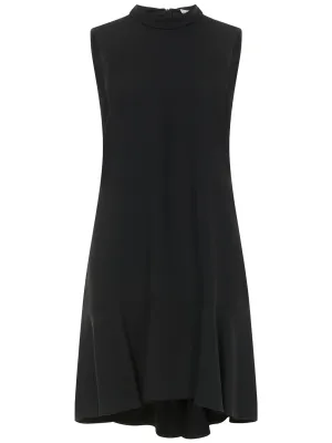 REDValentino Turtleneck Sleeveless Mini Dress