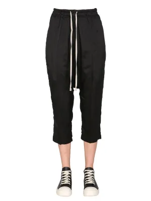 Rick Owens Drawstrings Cropped Pants