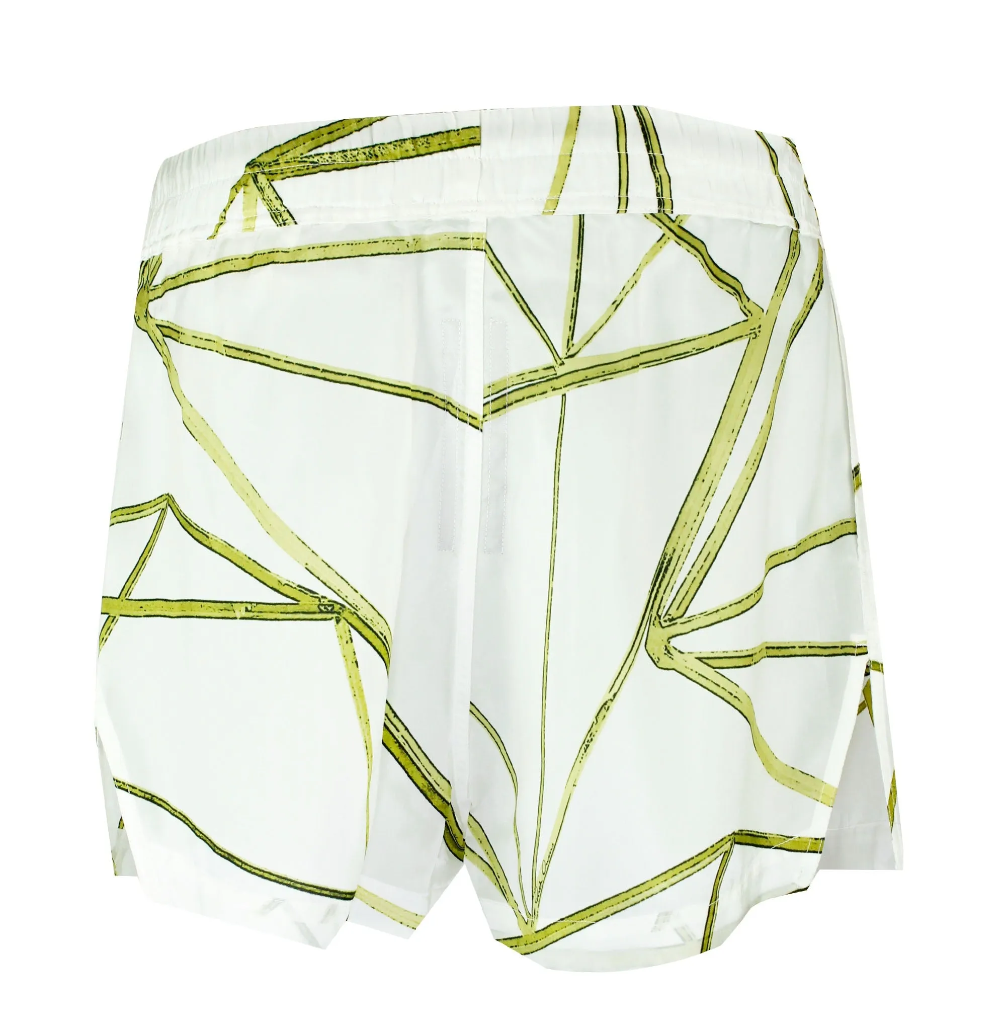 Rick Owens Fog High-Waist Shorts