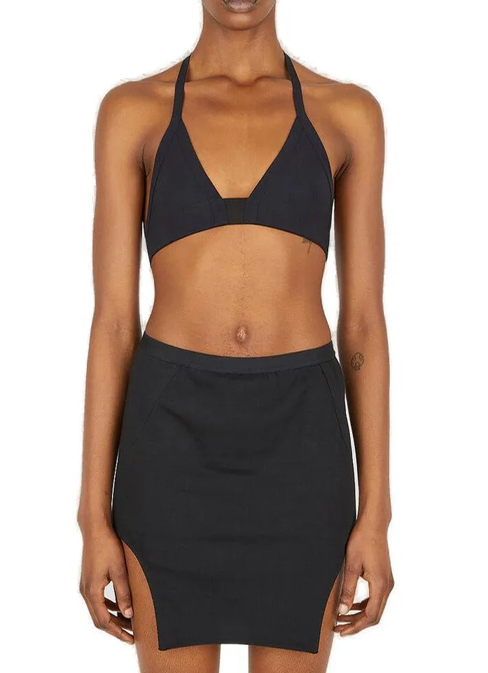 Rick Owens Plunge Traingle Bra Top