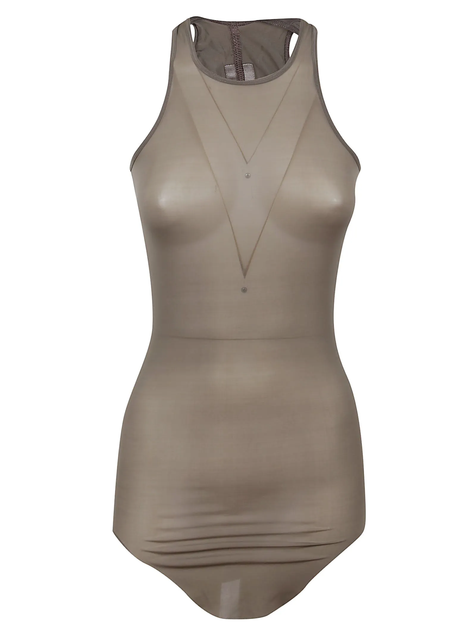 Rick Owens Semi-Sheer Racerback Tank Top