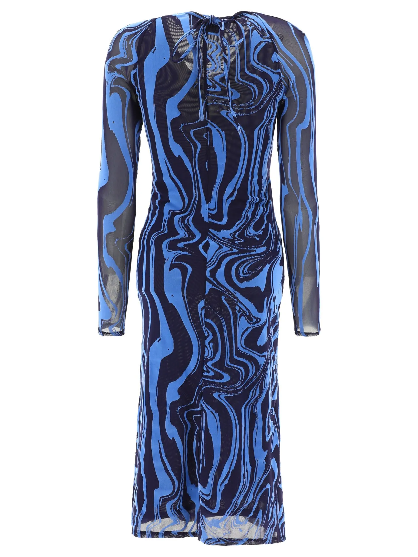 ROTATE Savica Cut-Out Long Sleeved Dress