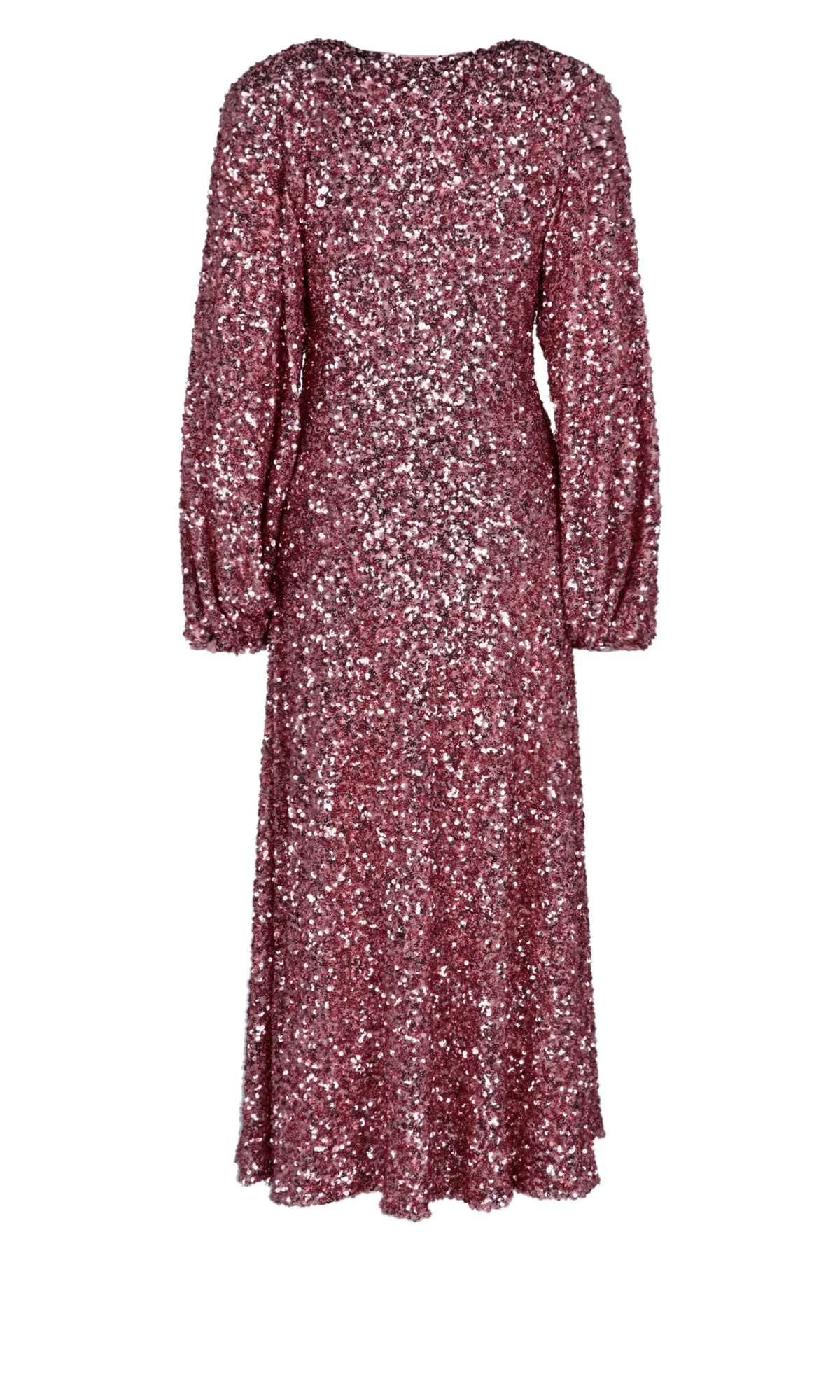 ROTATE Sequin Embellished Midi Dress