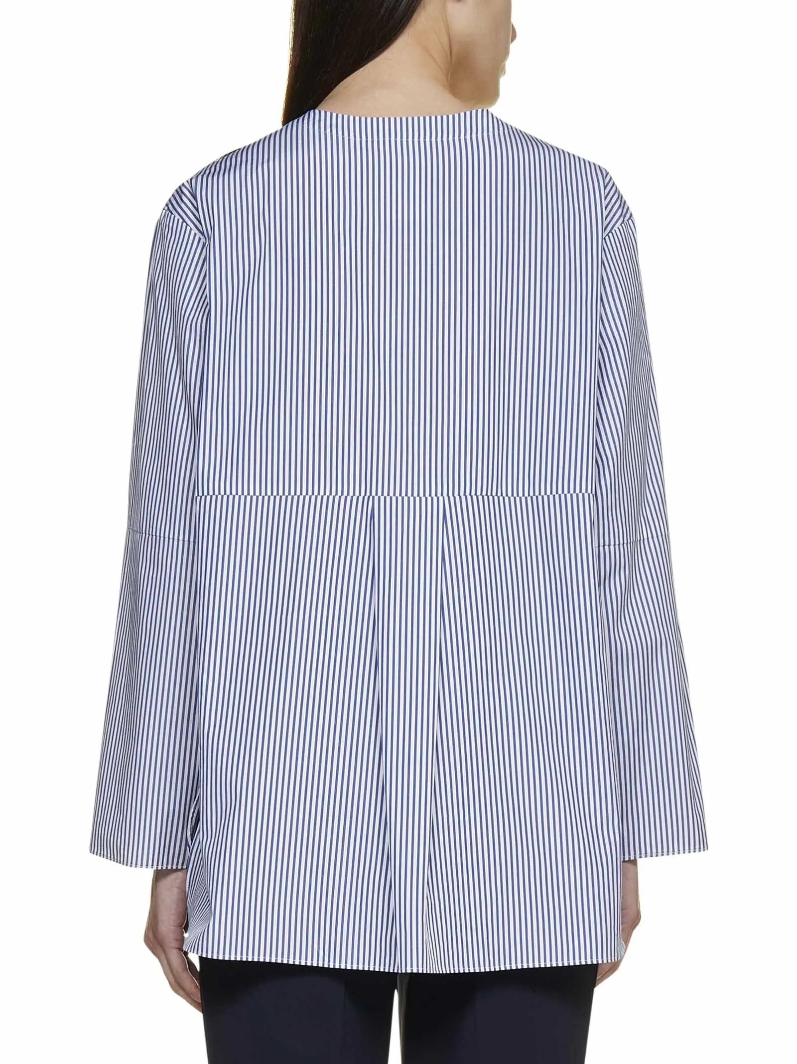 'S Max Mara Striped Long-Sleeved Top