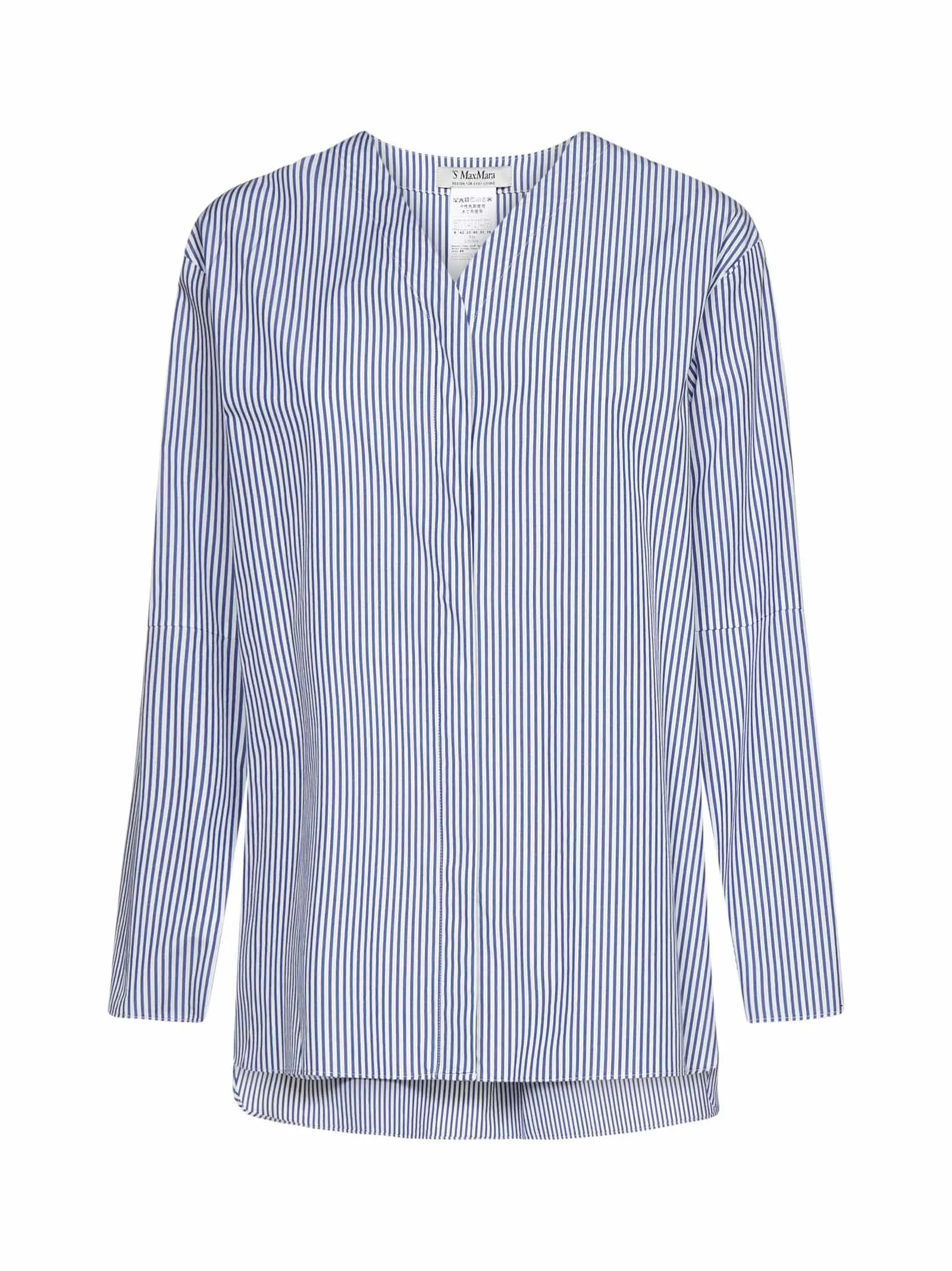 'S Max Mara Striped Long-Sleeved Top