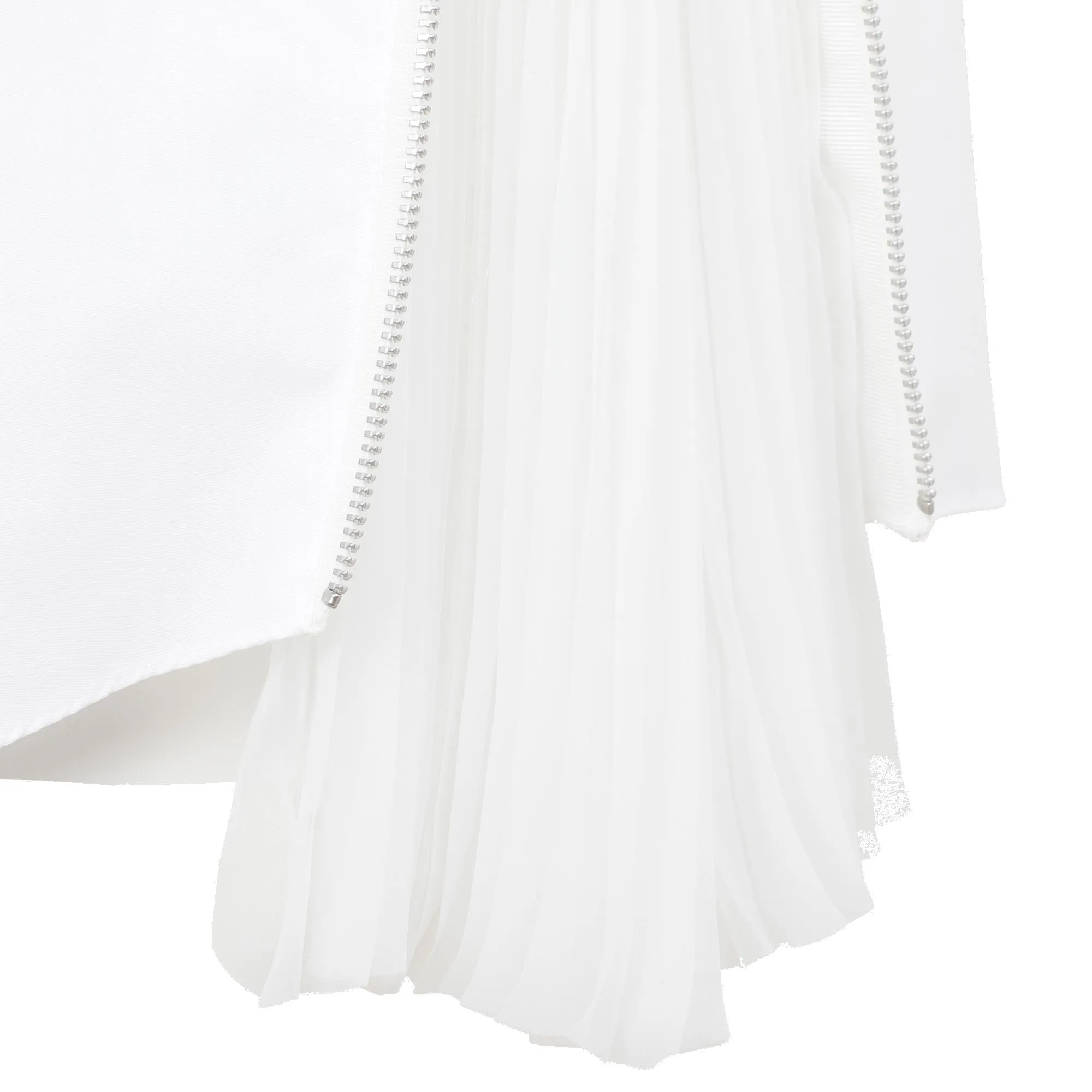 Sacai Buttoned Long-Sleeved Dress