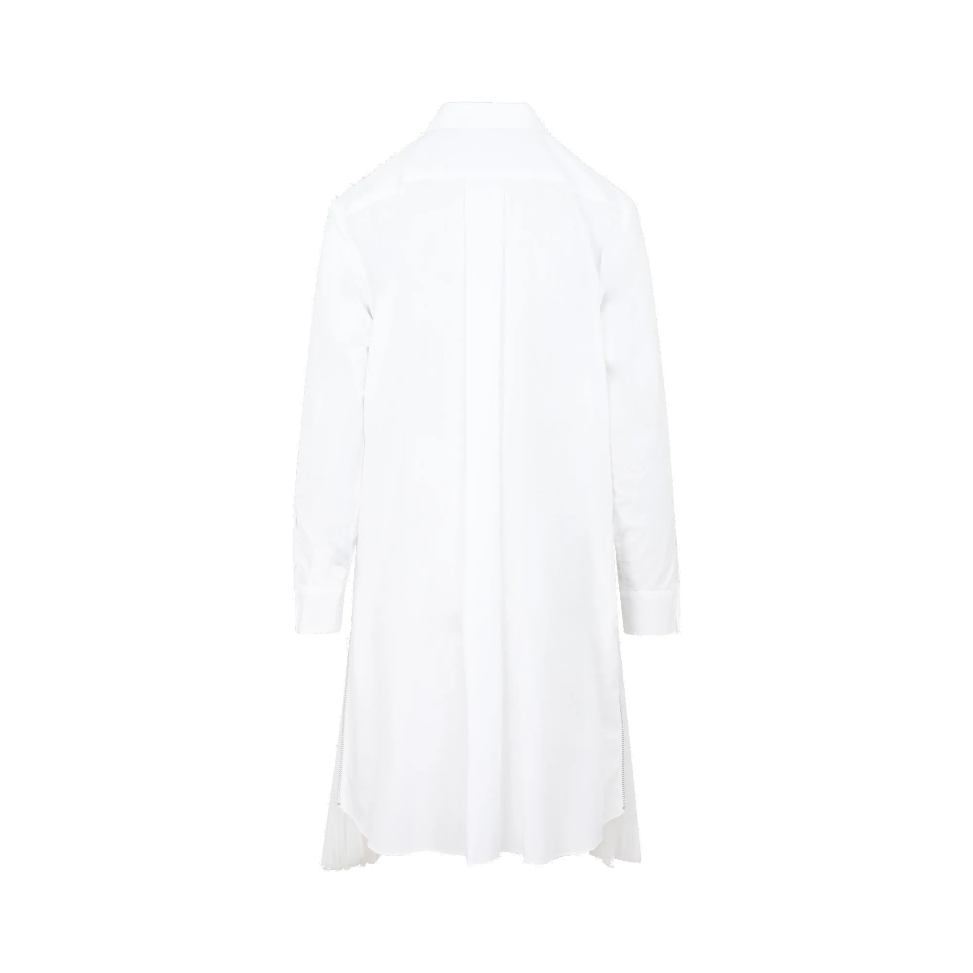 Sacai Buttoned Long-Sleeved Dress