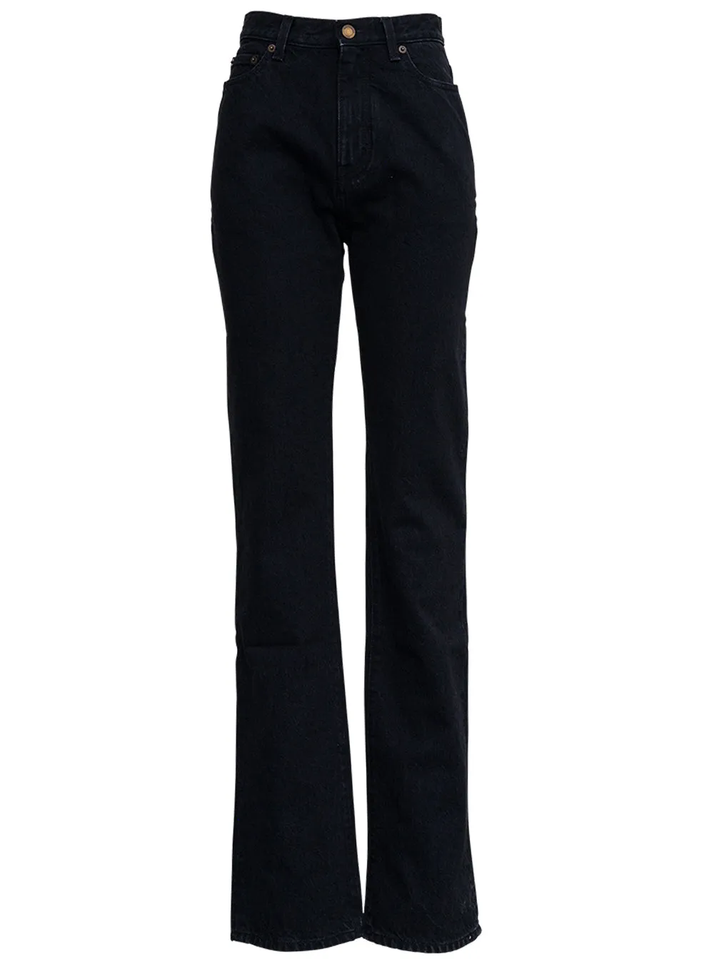 Saint Laurent 90'S High Waist Denim Jeans