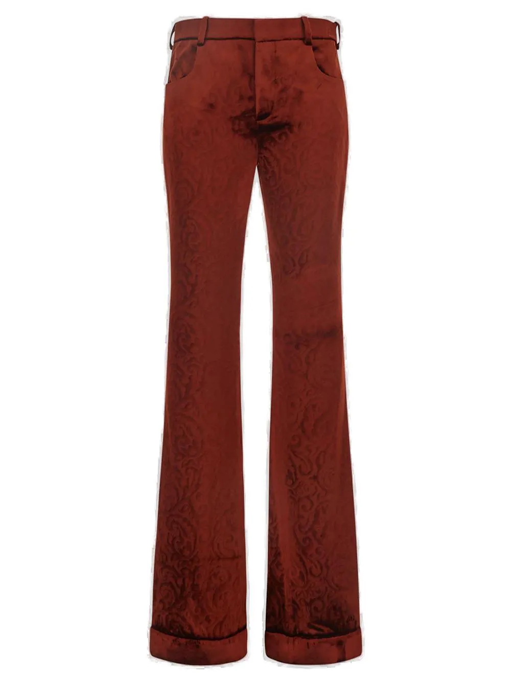 Saint Laurent Button Detailed Flared Trousers