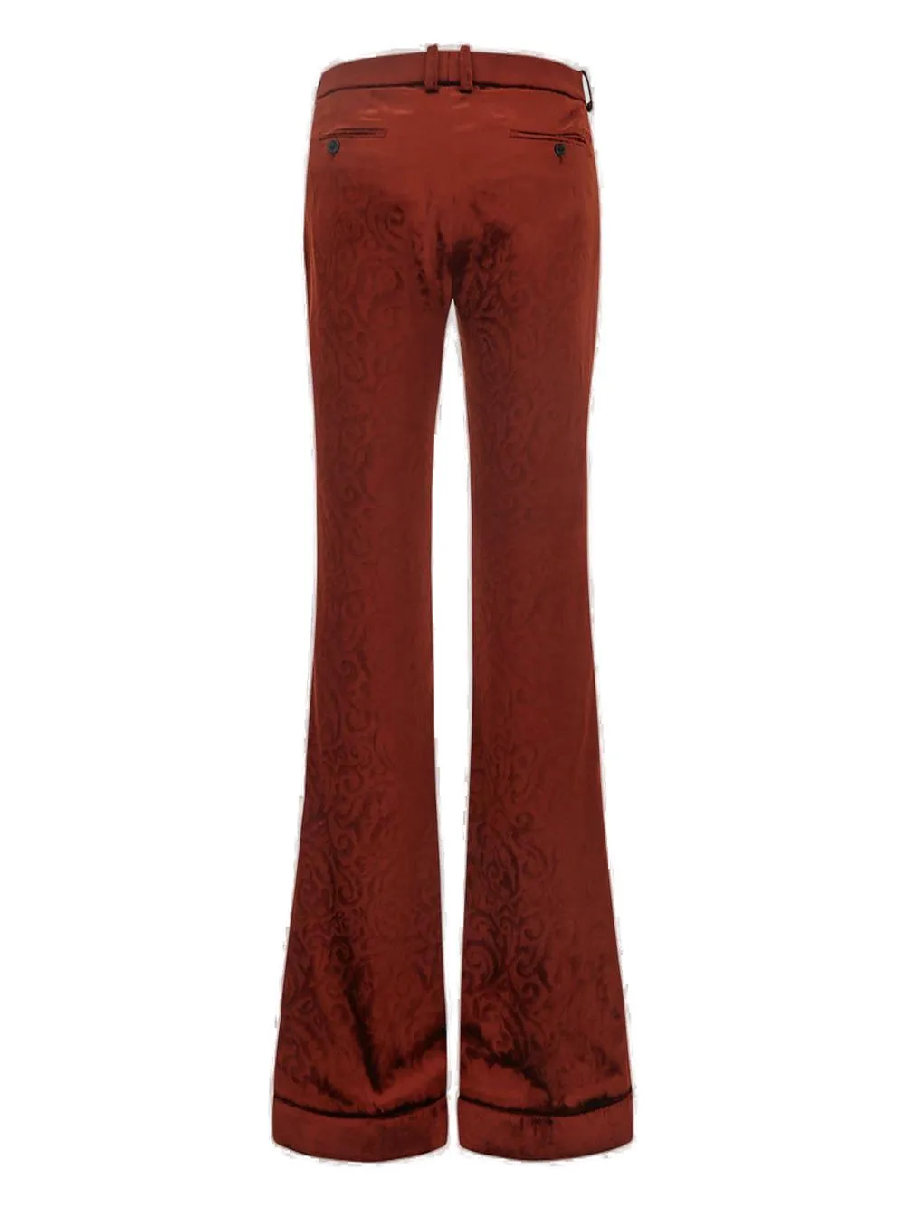 Saint Laurent Button Detailed Flared Trousers