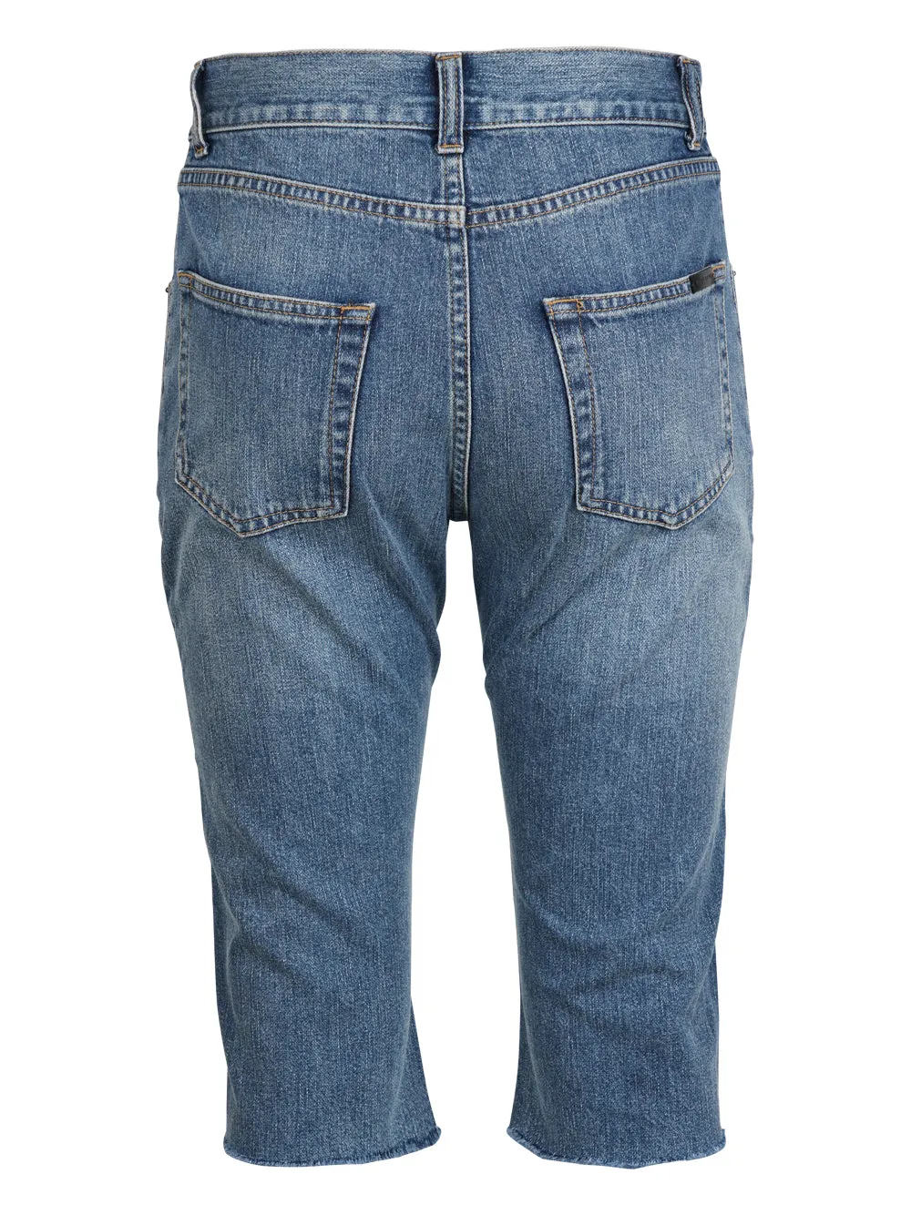 Saint Laurent Denim Bermuda Shorts