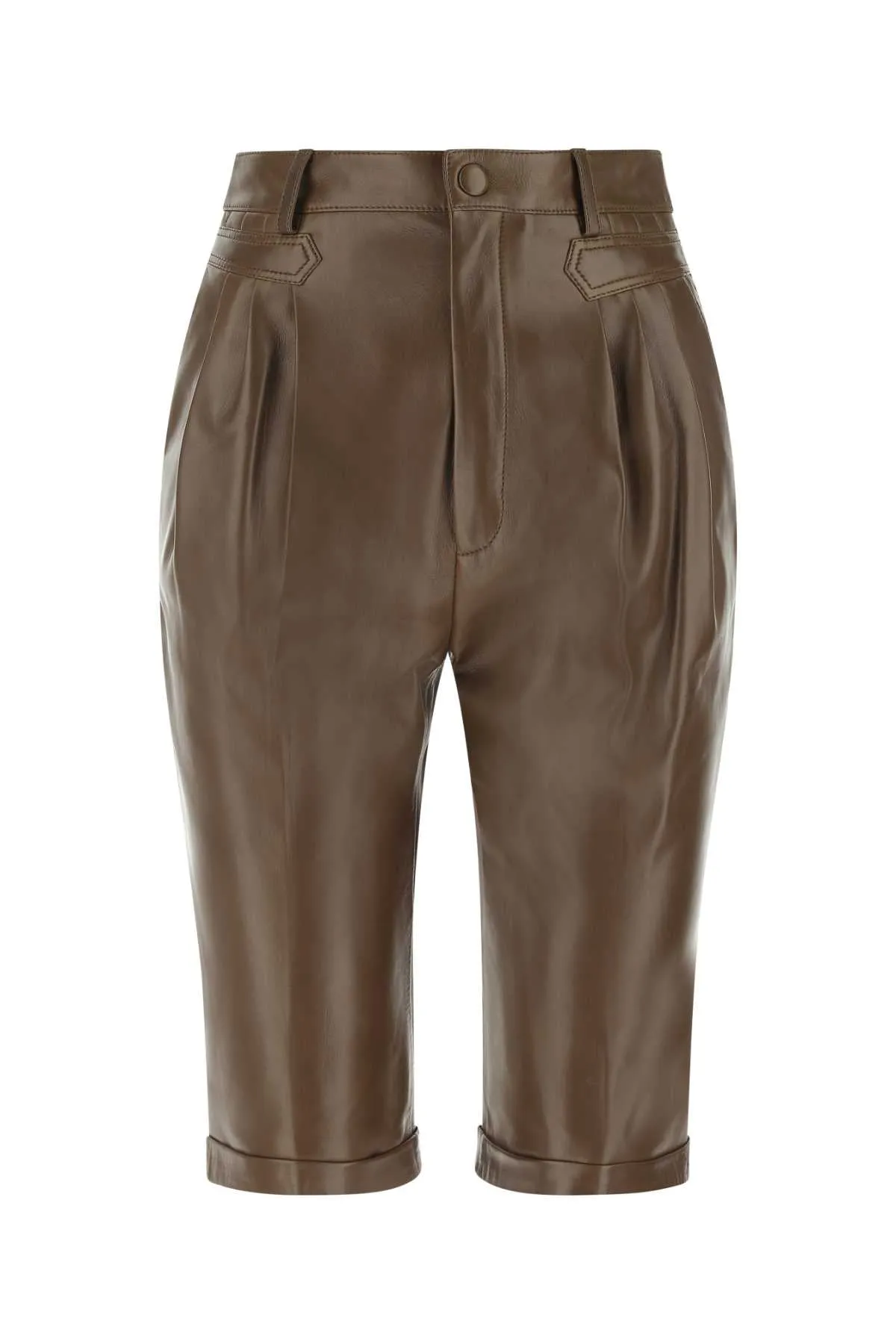 Saint Laurent High-Rise Bermuda Shorts