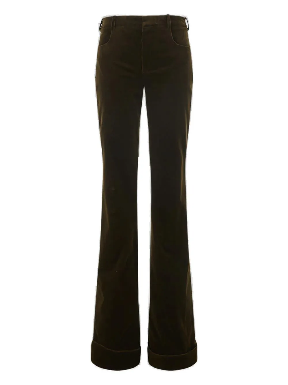 Saint Laurent Low-Rise Flared Trousers