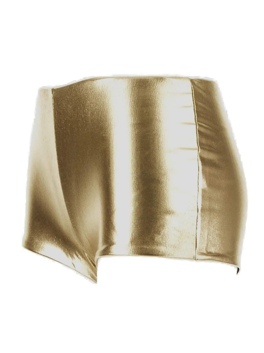 Saint Laurent Metallic-Effect Shorts